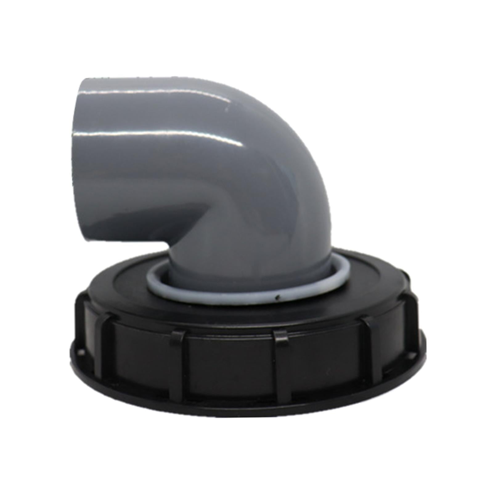 Outdoor Garden IBC Tank Filter Cover Rainwater Purification 163mm 90 Degree