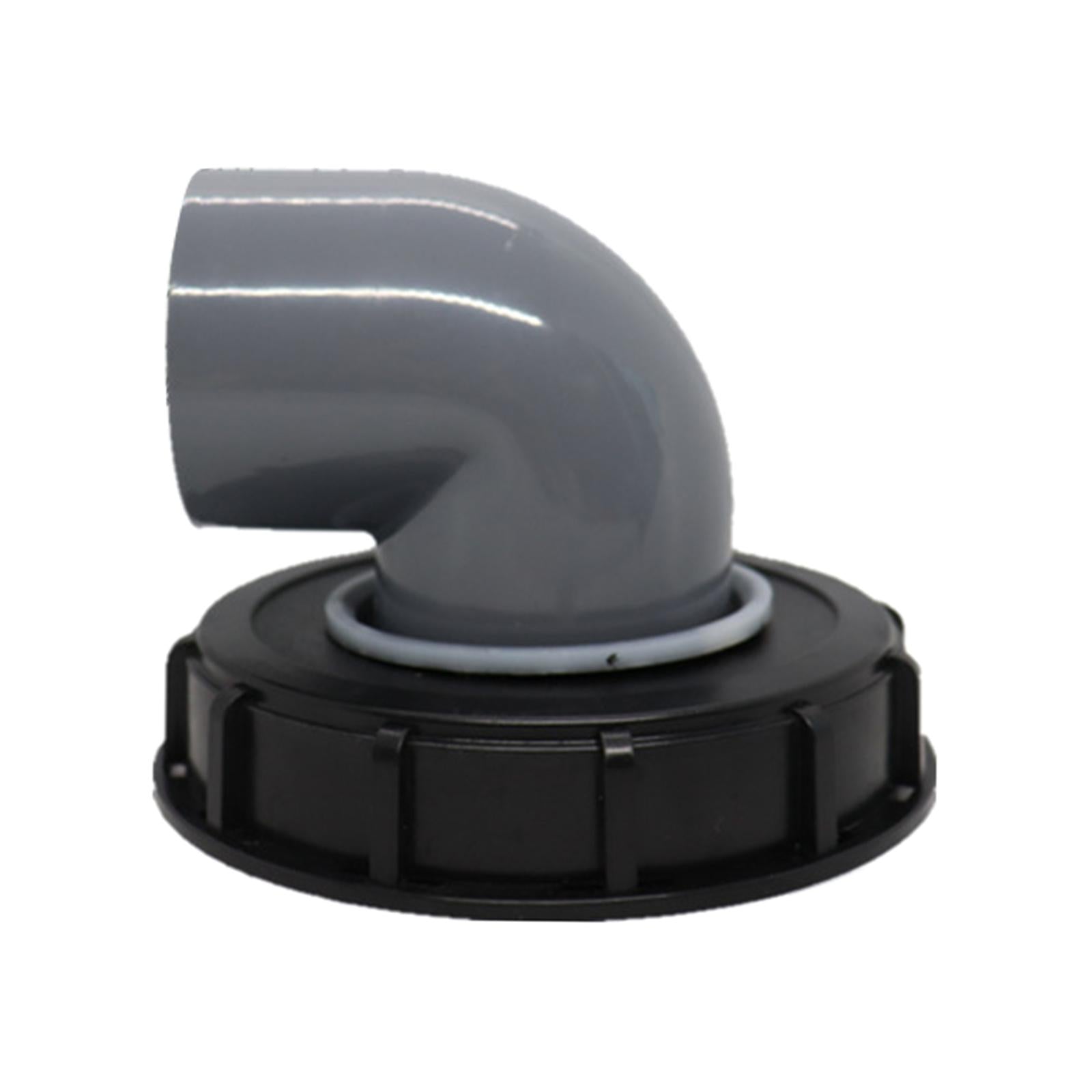 Outdoor Garden IBC Tank Filter Cover Rainwater Purification 163mm 90 Degree