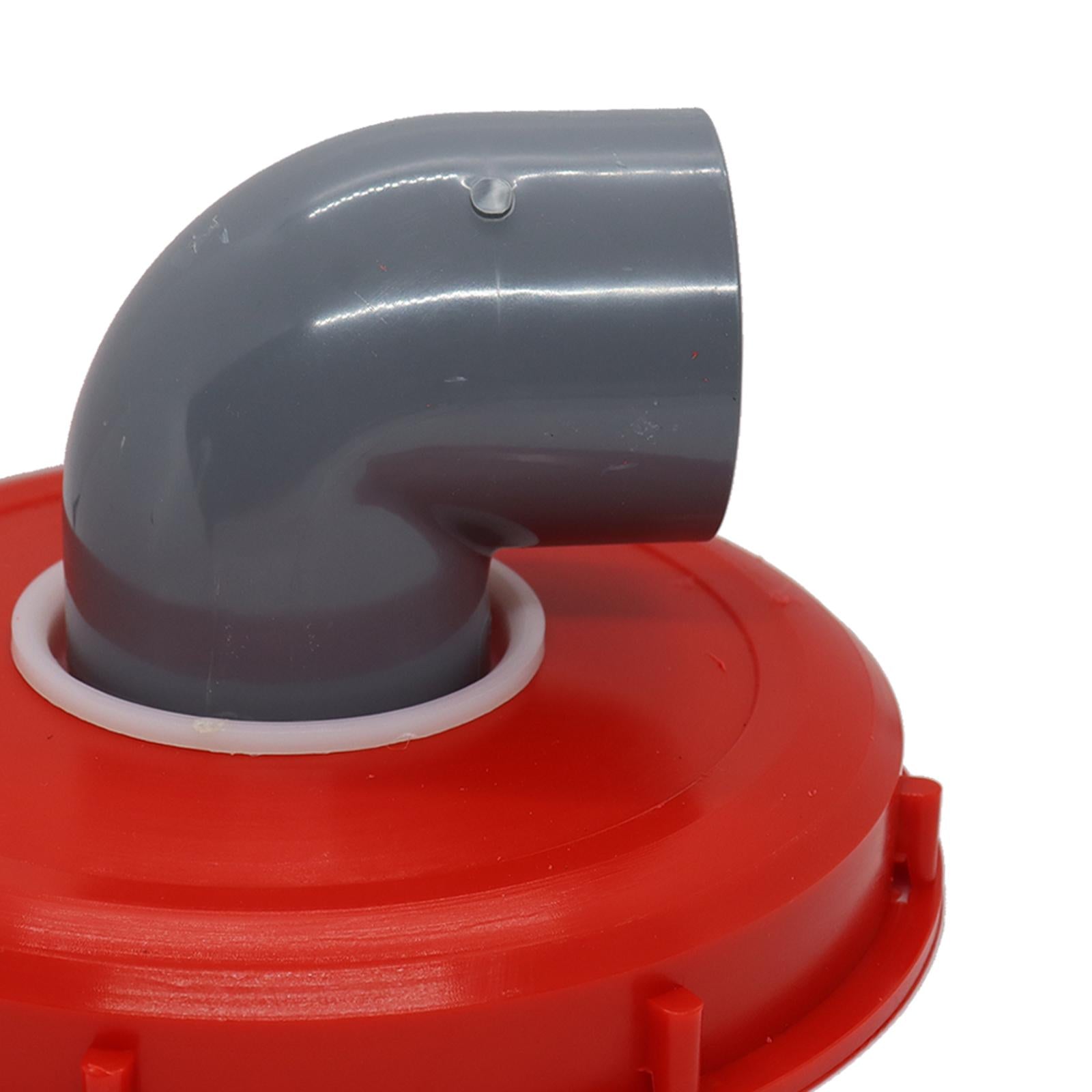 Outdoor Garden IBC Tank Filter Cover Rainwater Purification 224mm 90 Degree