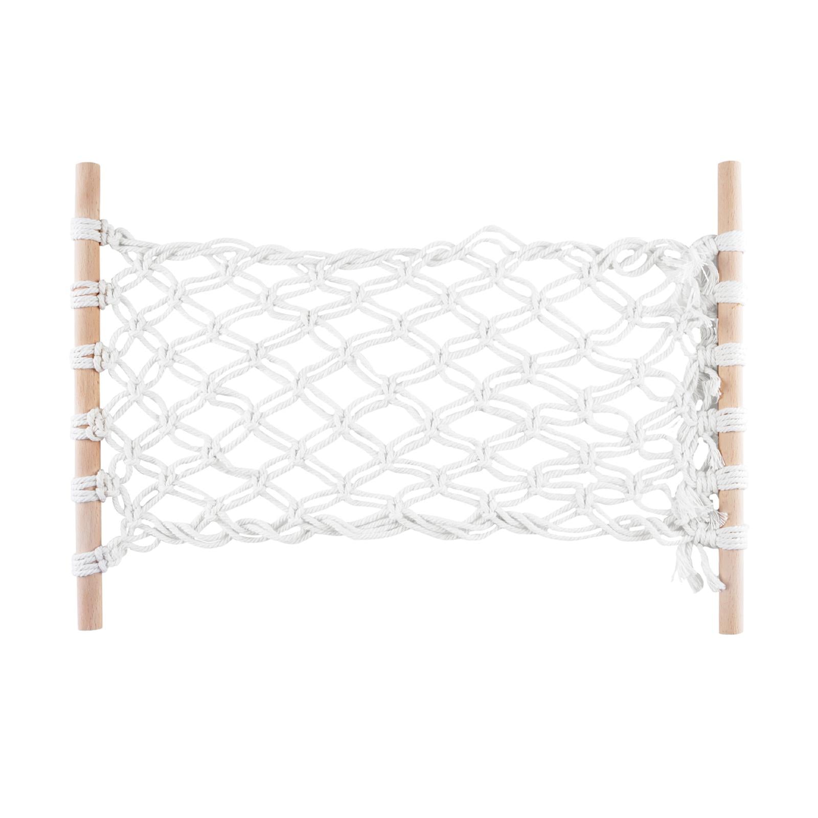 Macrame Fruit Vegetable Hammock Hanger Produce Storage Cabinet Hammock 30x50cm