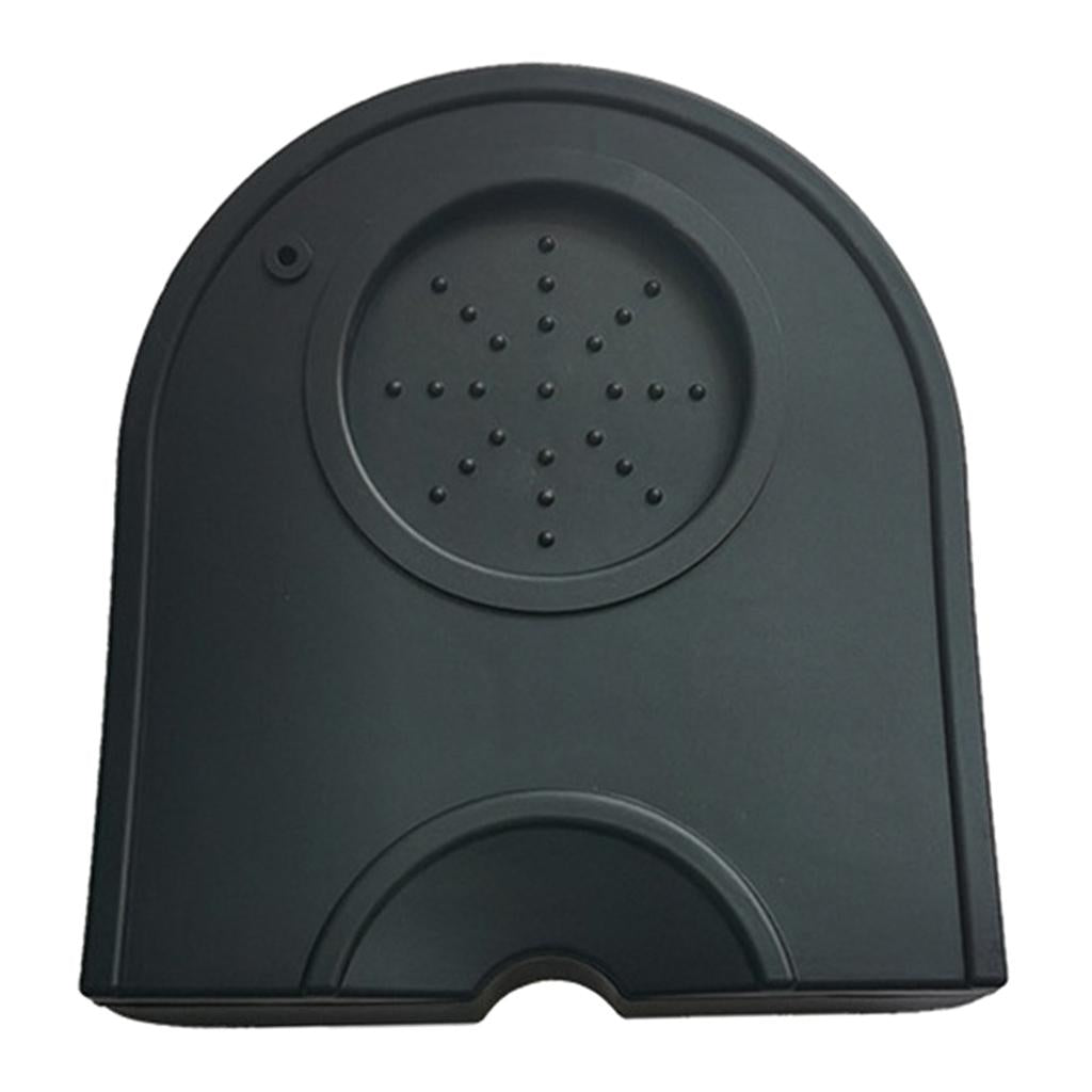 Silicone Coffee Mat Espresso Latte Art Tamper Tamping Rest Mat Black S
