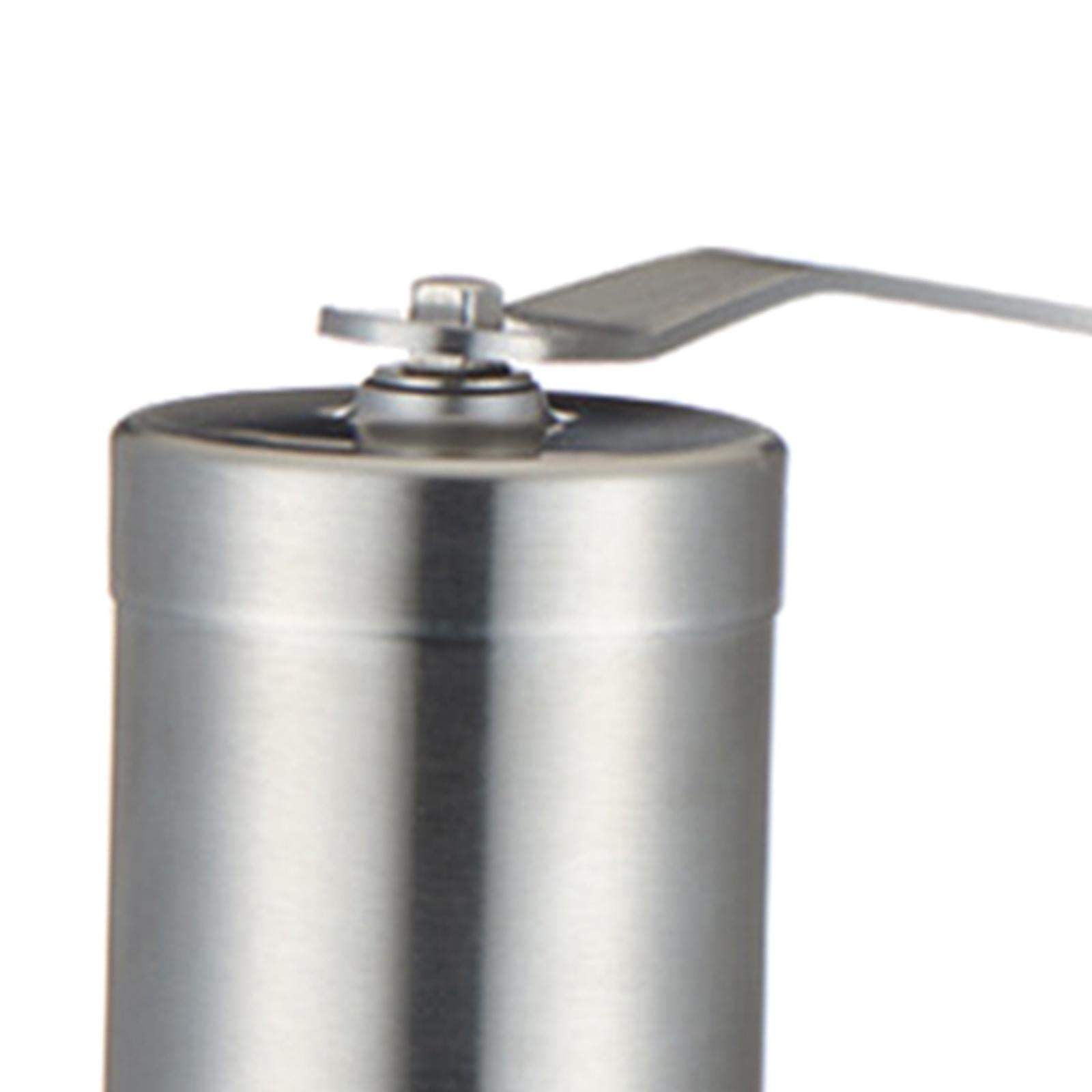 Manual Coffee Grinder Stainless Steel Hand Crank Conical Burr Mill for Beans