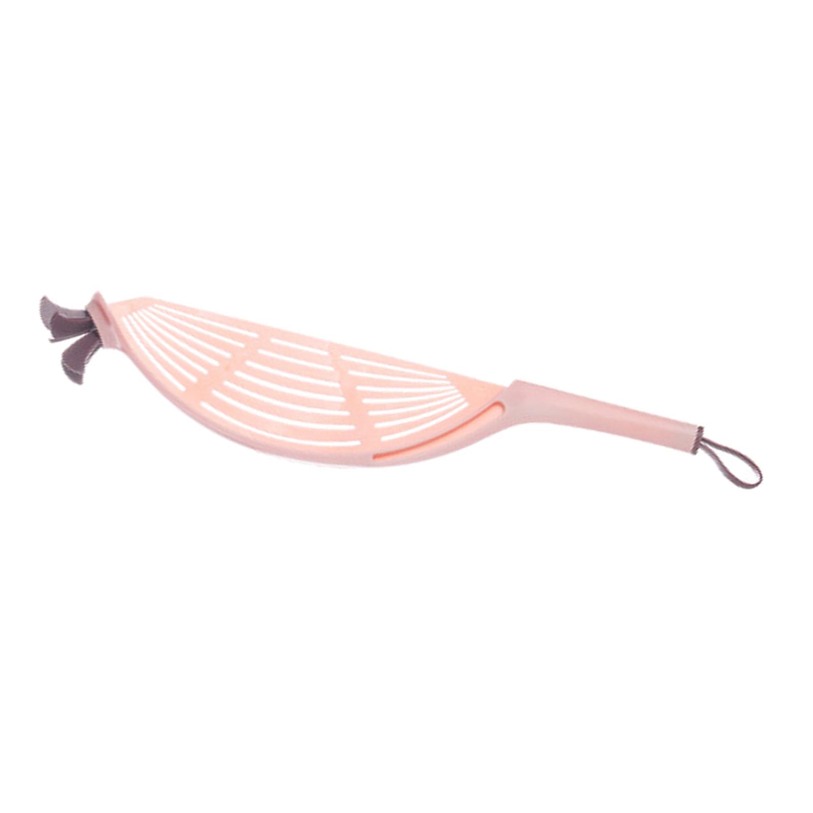Practical Rice Washer Convenient Washer Drainer Colander Tool Hands-Free pink