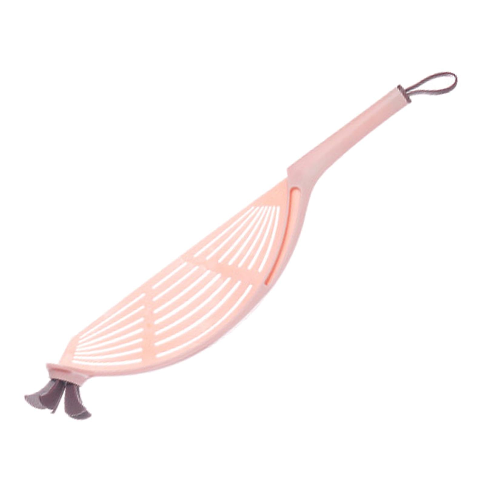 Practical Rice Washer Convenient Washer Drainer Colander Tool Hands-Free pink