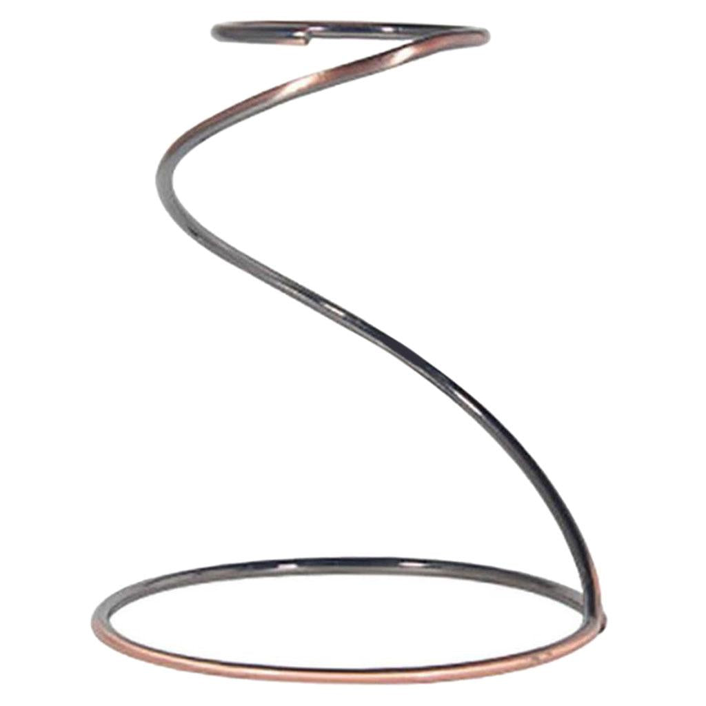 Iron Coffee Filter Holder Rack Coffee Filter Cup Stand for Home Kitchen Accs Bronze