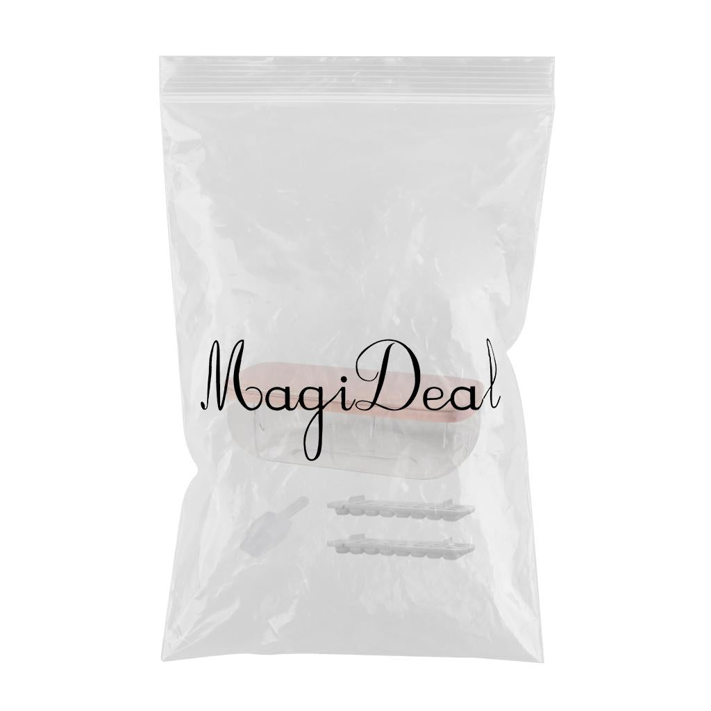 Kitchen 24 Lattice Ice Cube Tray Ice Maker for Freezer Release Mold Quickly Pink