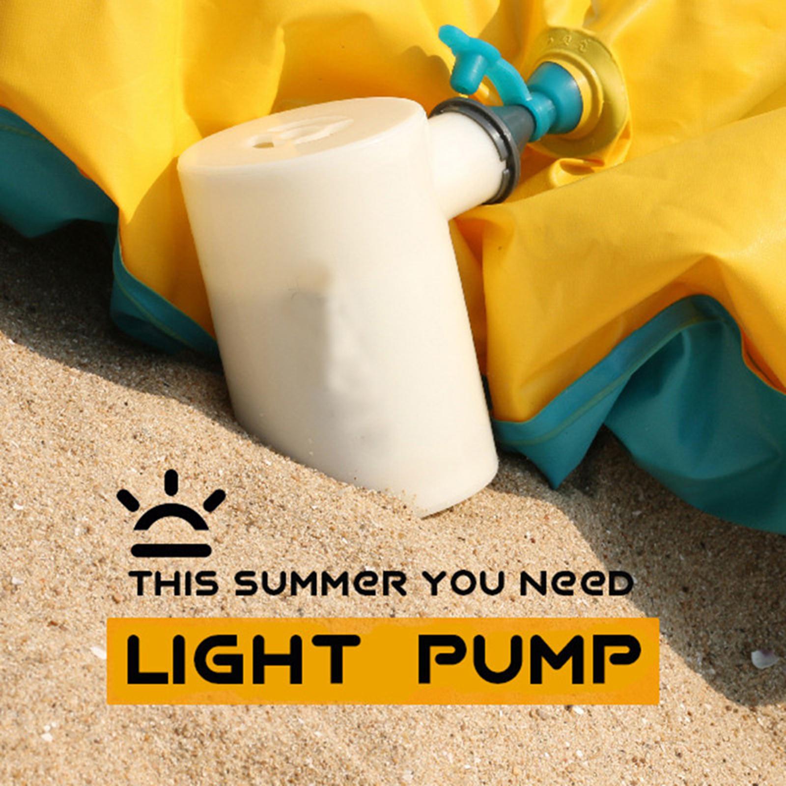 Mini Air Pump USB Rechargeable Inflate with 3 Nozzles Mini Air Pump