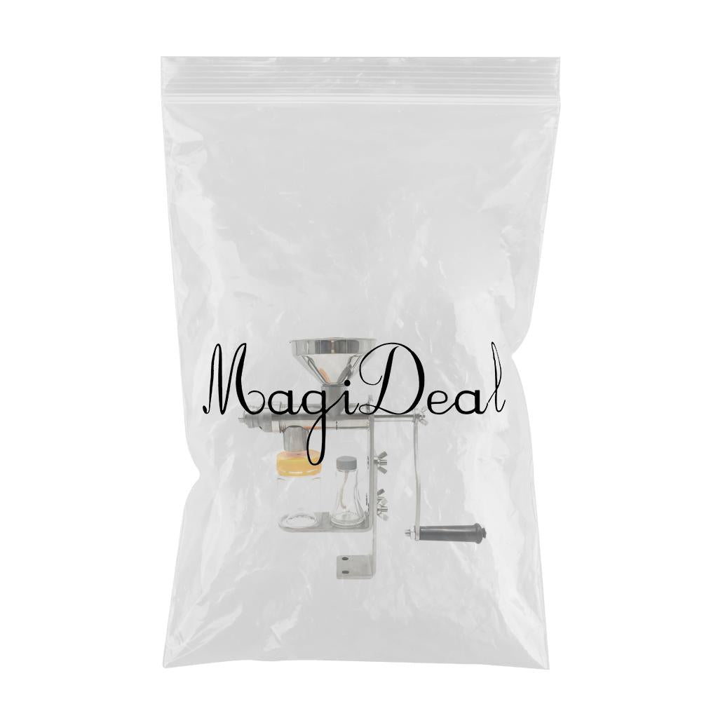 Manual Oil Press Machine Oil Extractor Peanut Stainless Steel Oil Expeller