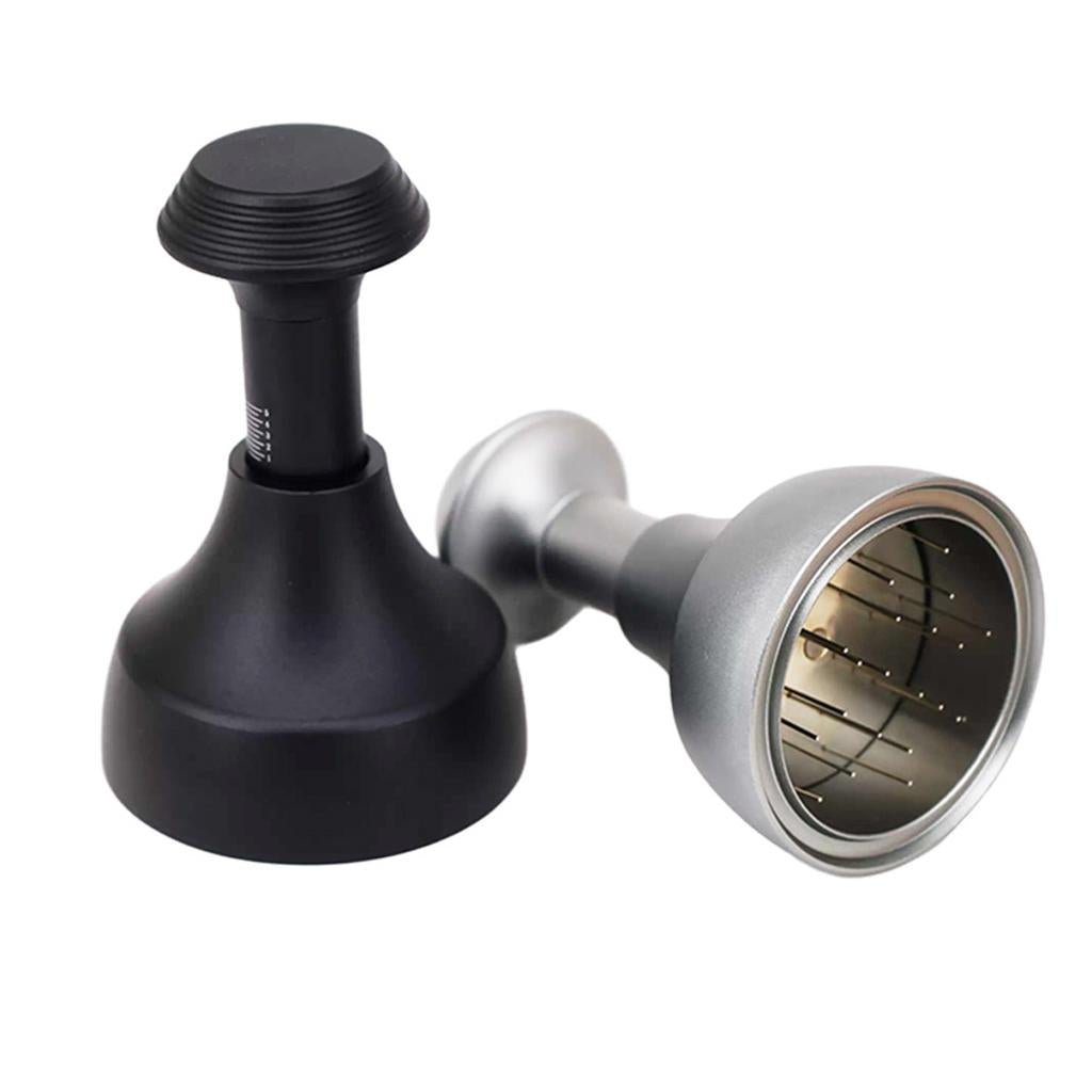 58mm Needle Coffee Tamper Needle Type Coffee Powder Distributor Tool Black