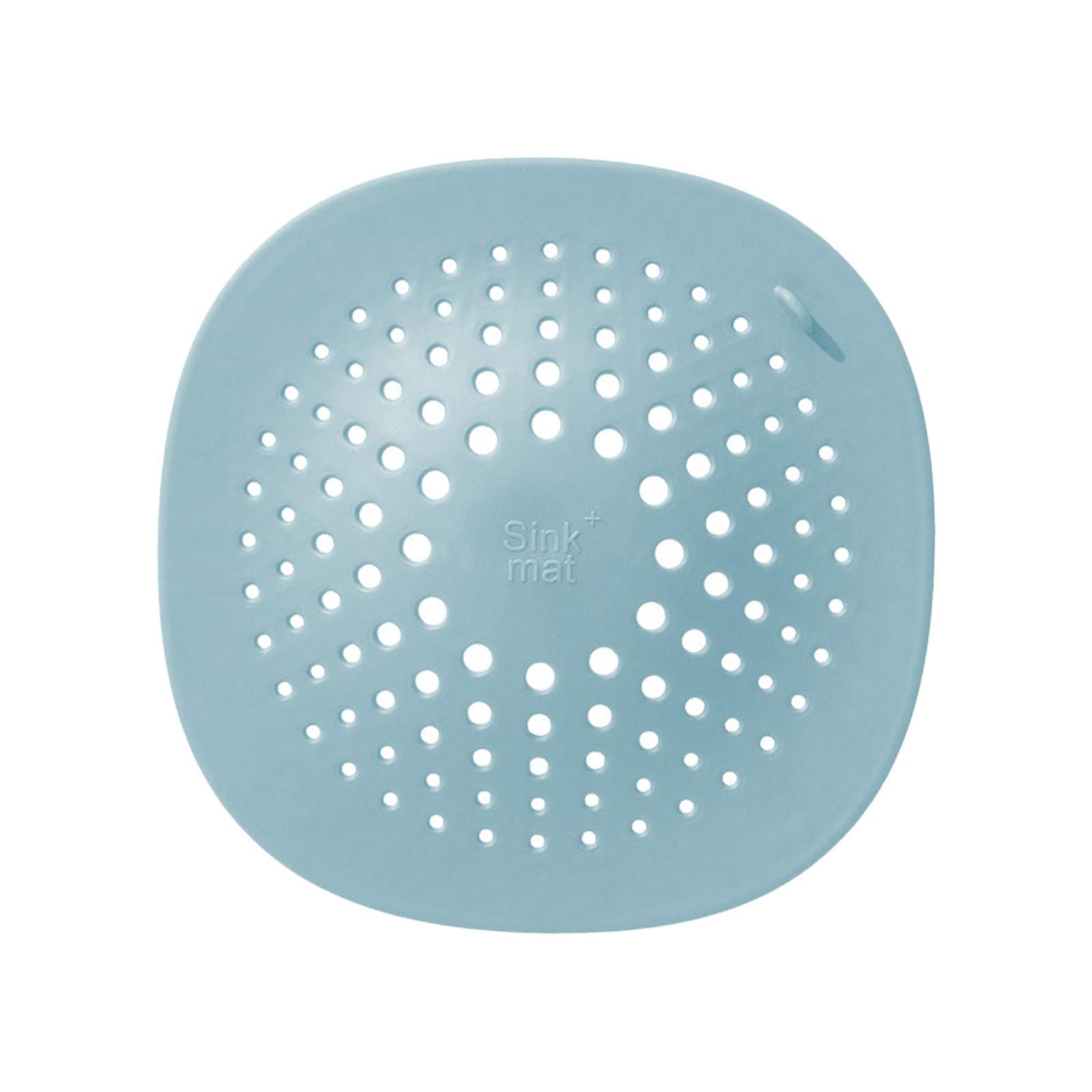 Drain Hair Catcher Bath Stopper Sink Strainer Filter Shower Cover Blue