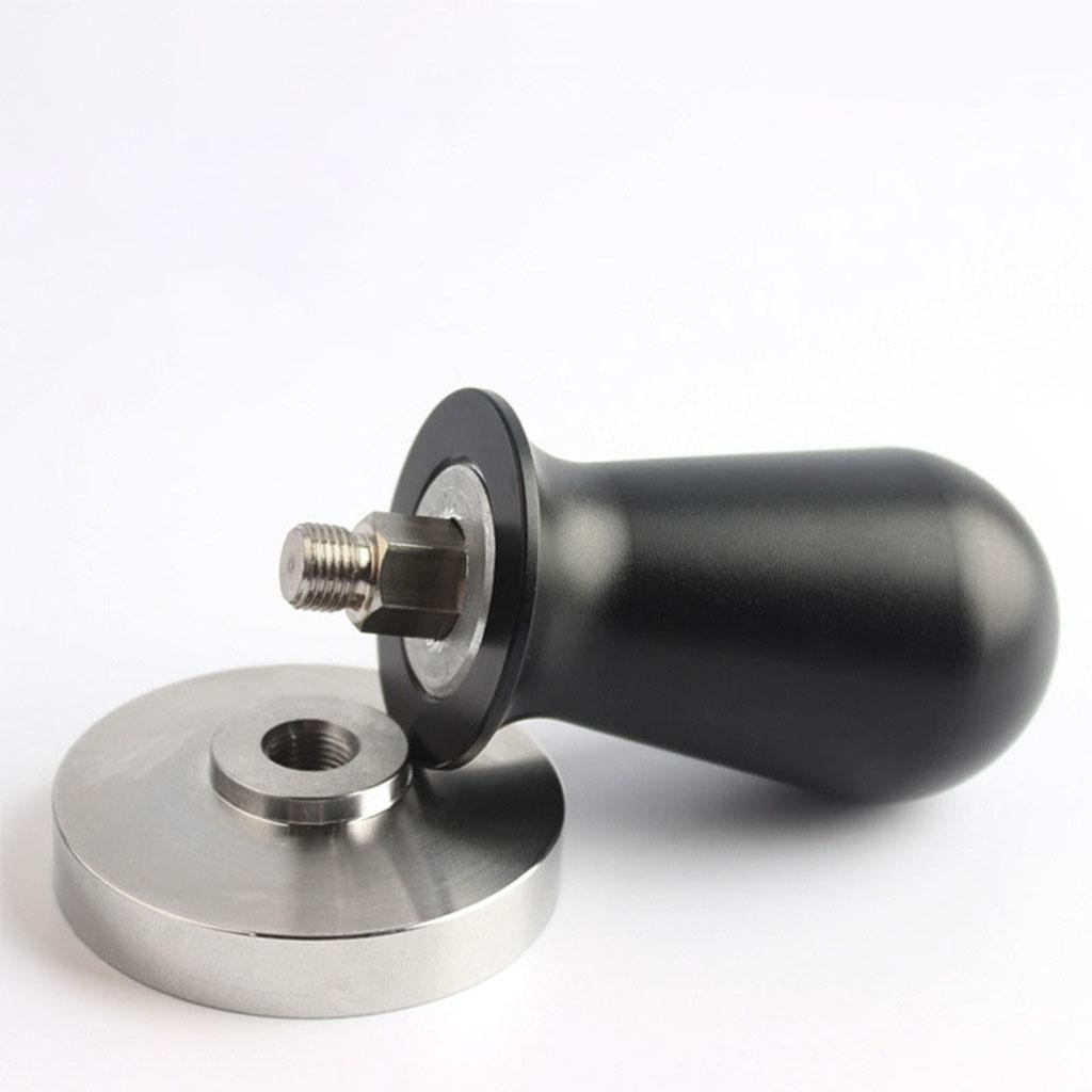 Coffee Tamper Espresso Tamper Barista Family Office Cafe Tool Black 51mm