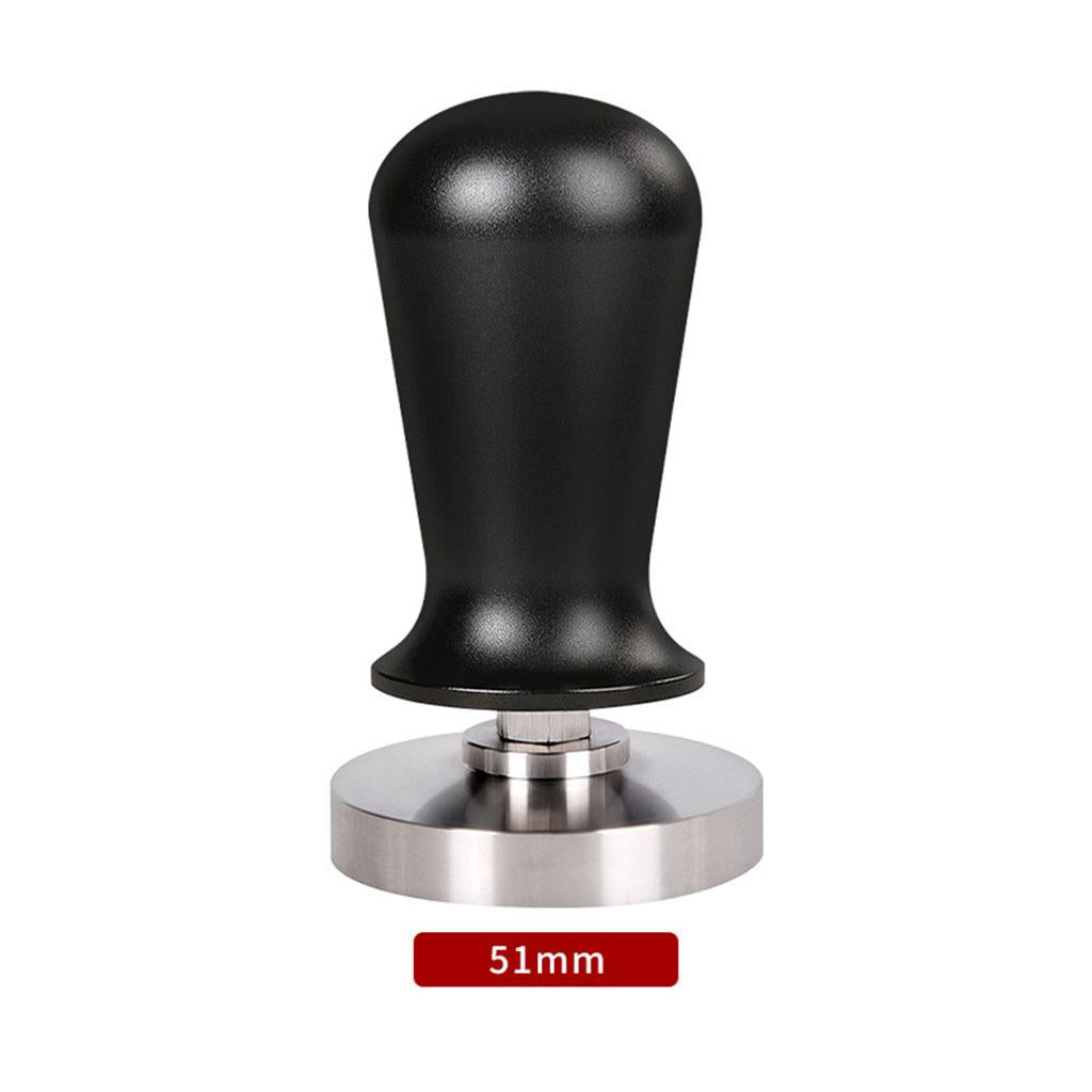 Coffee Tamper Espresso Tamper Barista Family Office Cafe Tool Black 51mm