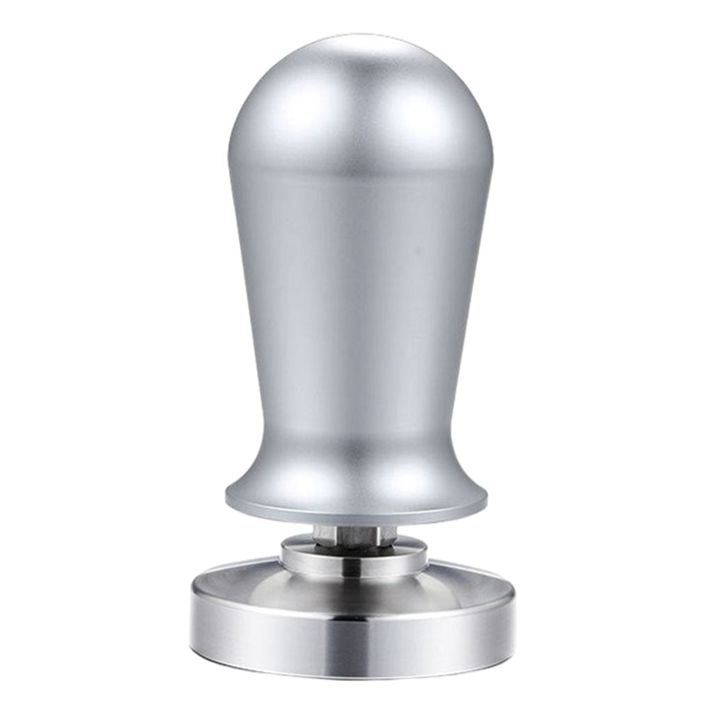 Coffee Tamper Espresso Tamper Barista Family Office Cafe Tool Silver 53mm