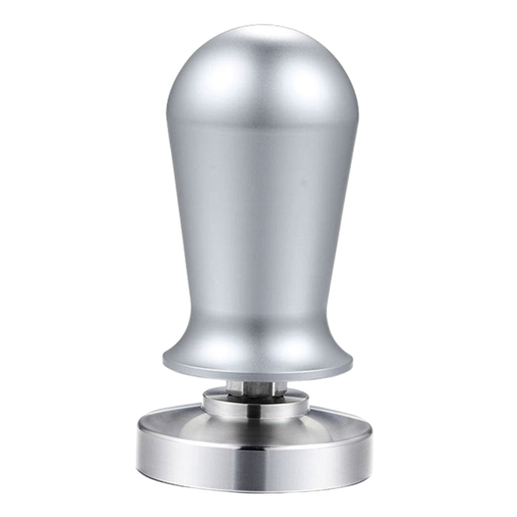 Coffee Tamper Espresso Tamper Barista Family Office Cafe Tool Silver 53mm