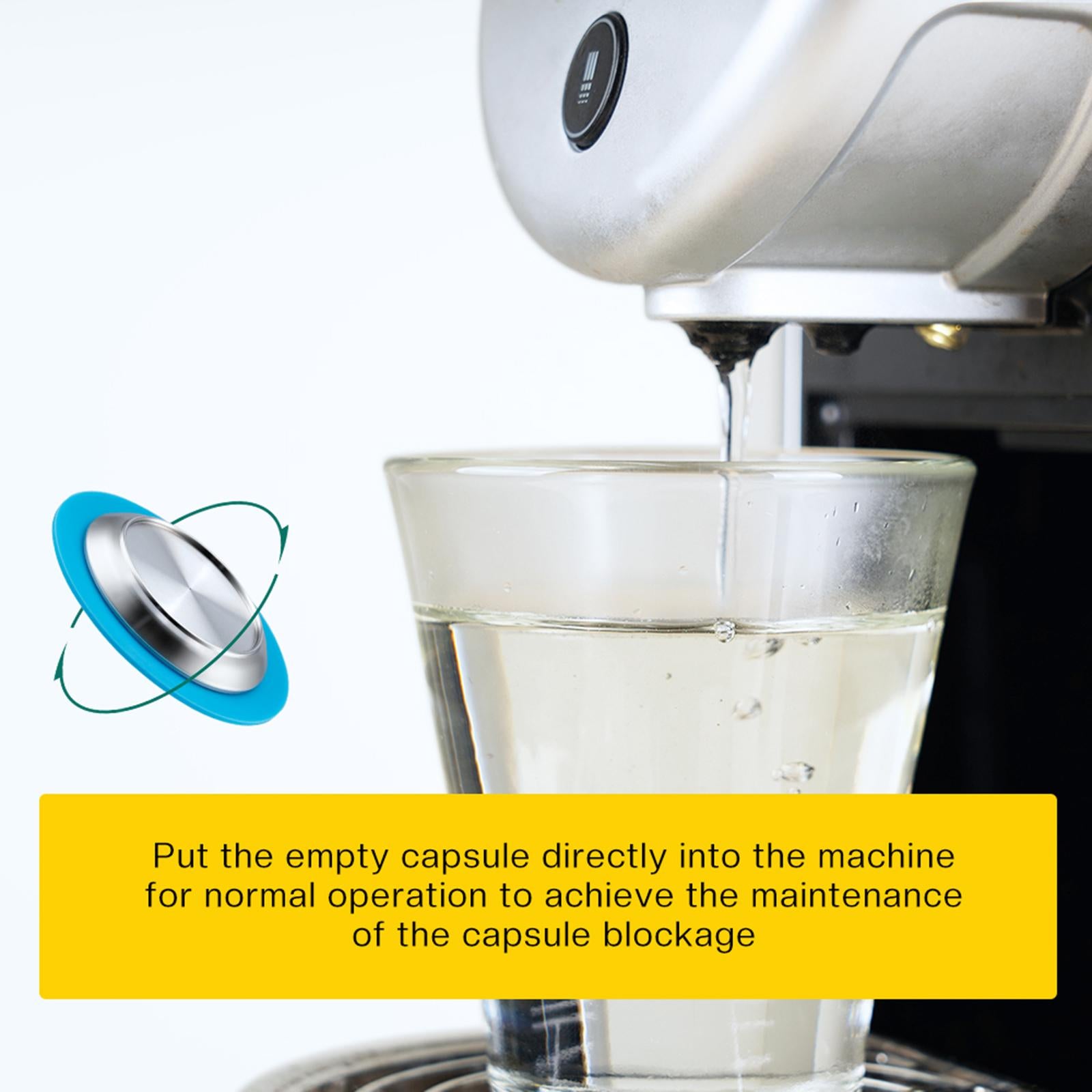 Reusable Capsule Coffee Cup Filter Refillable Coffee Cup Holder Pod 1pcs