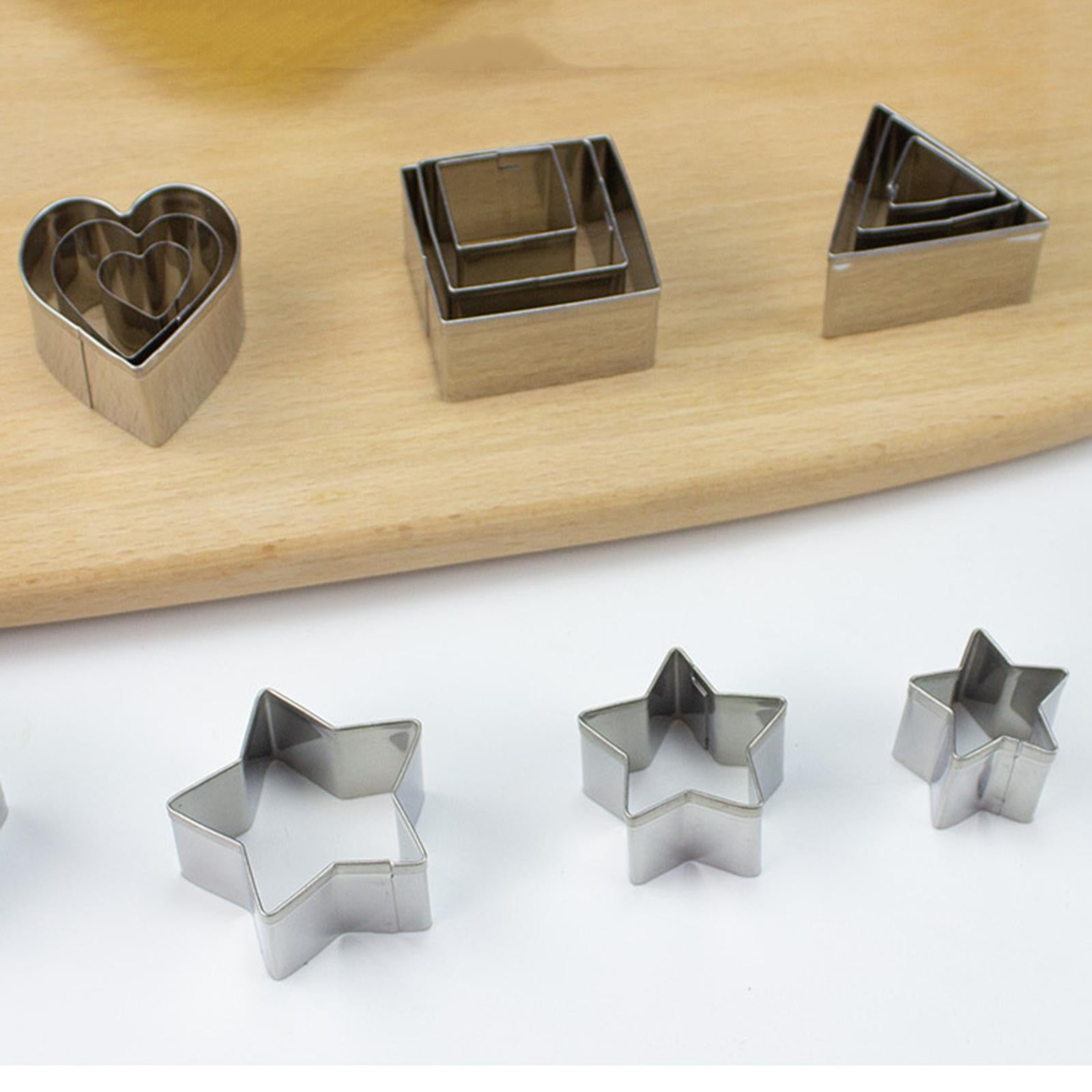 Cookie Cutter Set Circle Baking Stainless Steel Molds Cake Cookie Cutter