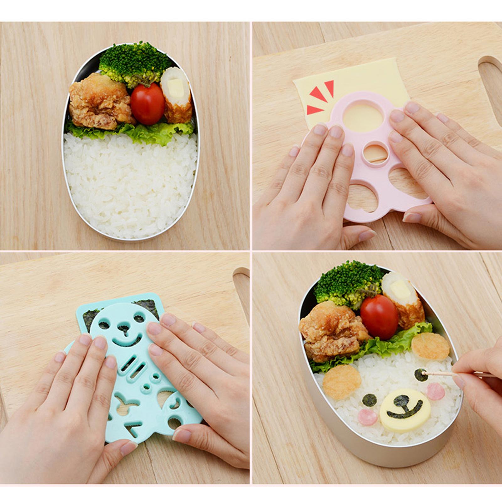 Bento Accessories Nori Kitchen Rice Decor Maker Kit for Decoration Meal