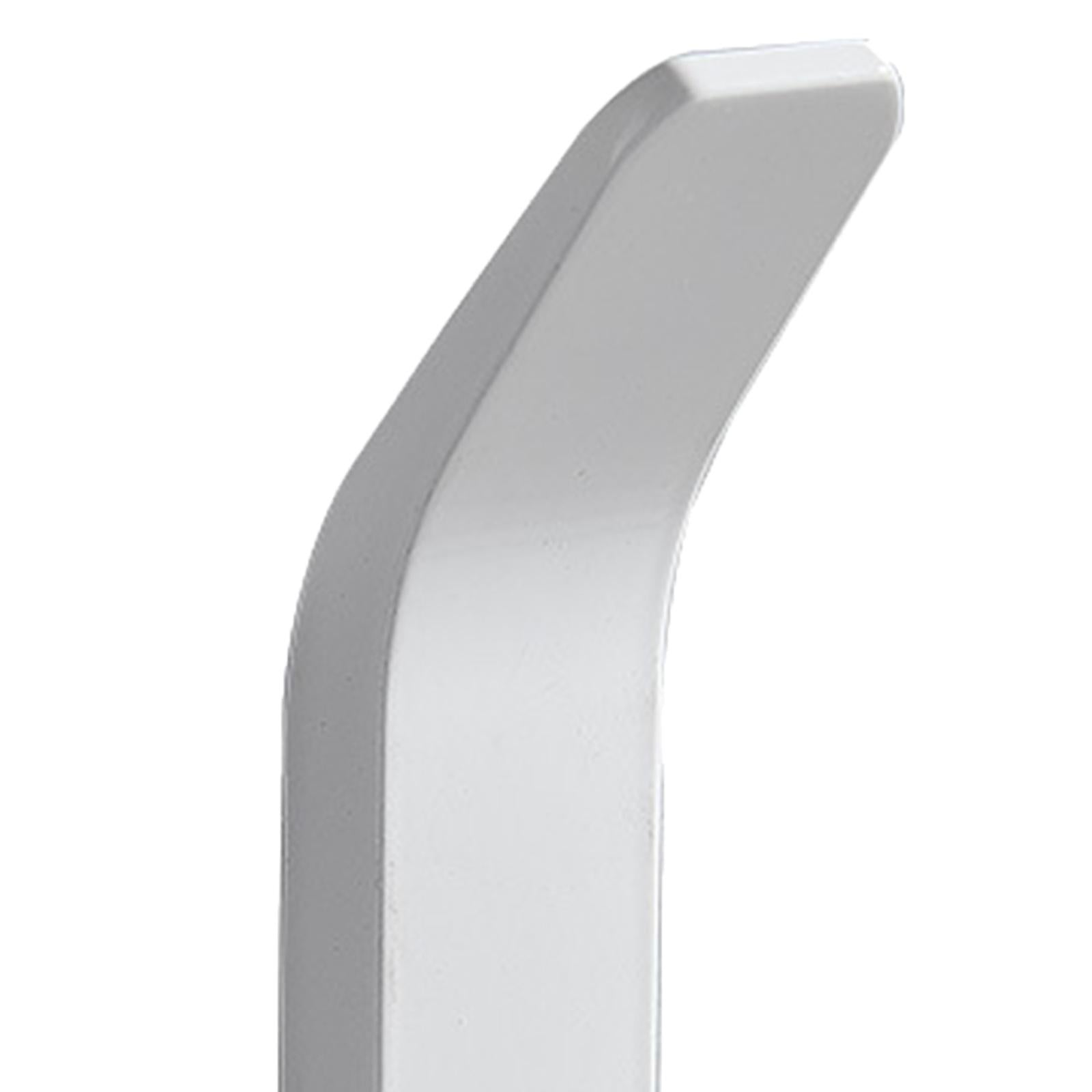 5Pcs Wall Hooks Holder Hanging Towel Sticky Hook Home Door Organizer White