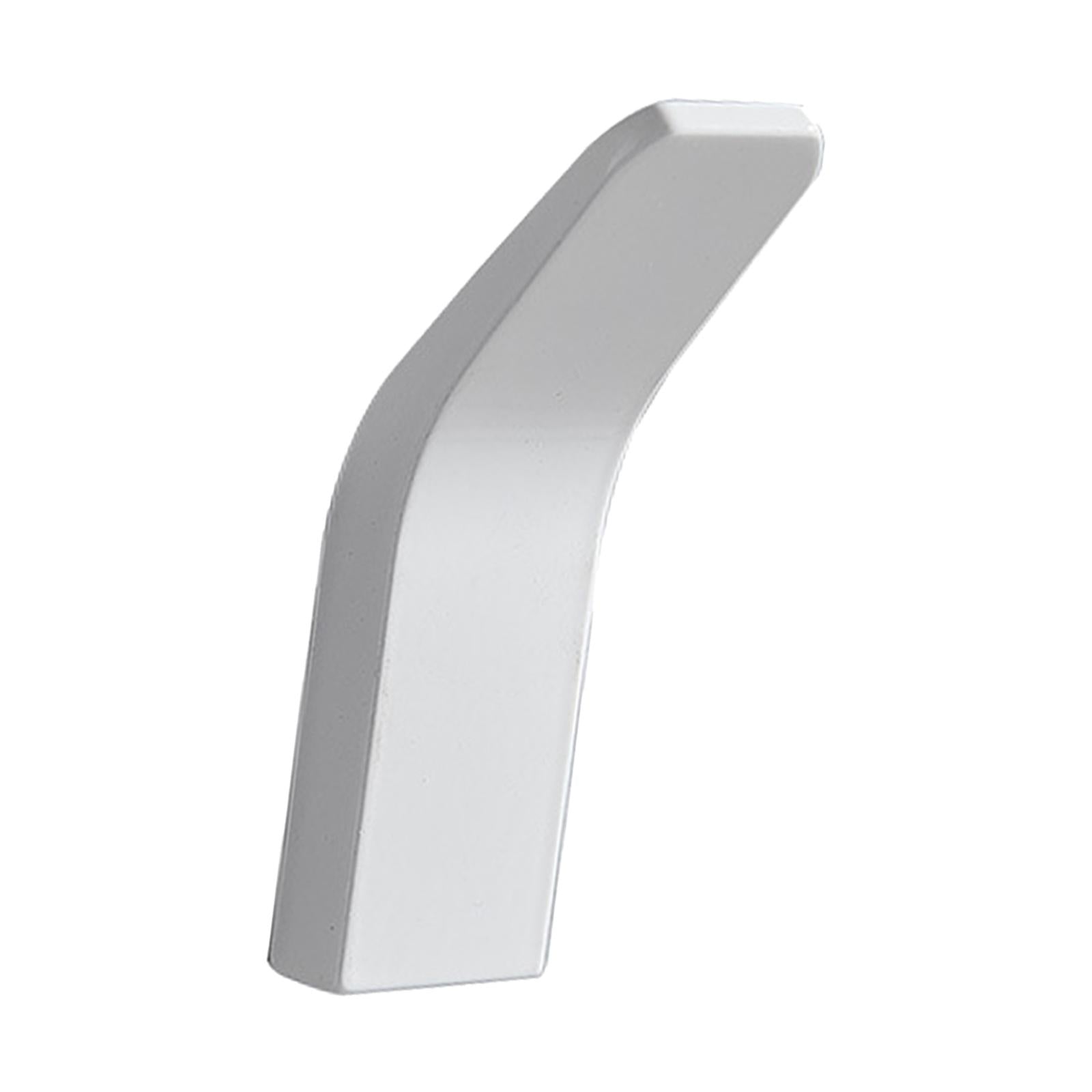 5Pcs Wall Hooks Holder Hanging Towel Sticky Hook Home Door Organizer White