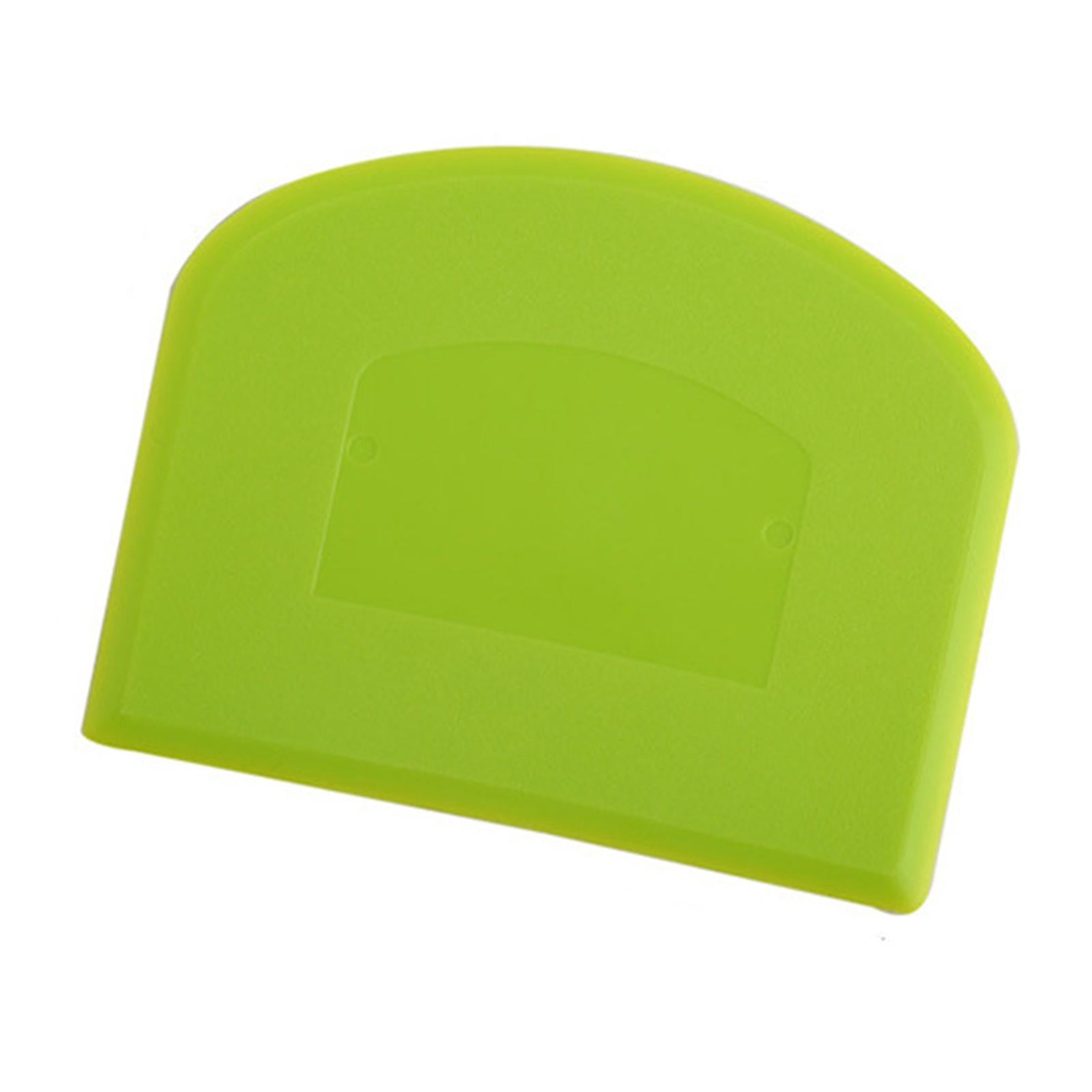 Dough Bowl Scraper Bake Kitchen Tools Plastic Pizza Dough Cutter Chopper 2pc