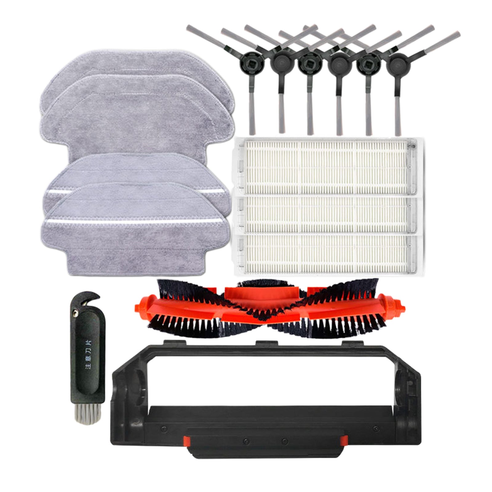 Sweeper Vacuum Cleaner Parts Set For Xiaomi Mi Robot Vacuum-Mop Pro