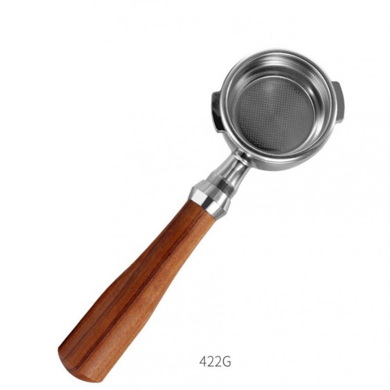 58mm Naked Portafilter Tools Detachable Design Double Basket For GAGGIA Wooden Red B