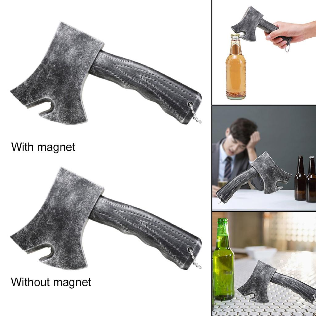 Axe Beer Bottle Openers Suitable for Bars and Family Silver No Magnet