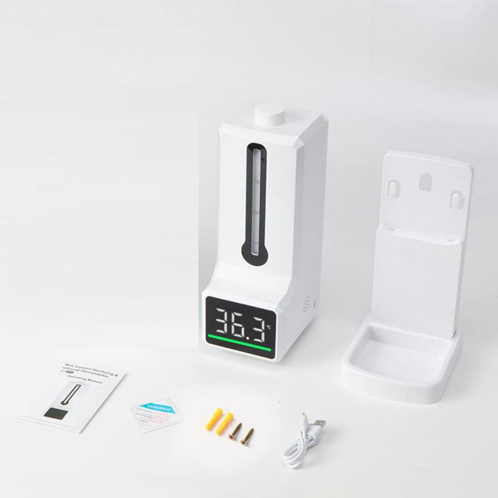 Pro 2 in 1 Thermometer No-Contact Automatic Sensor Soap Dispenser