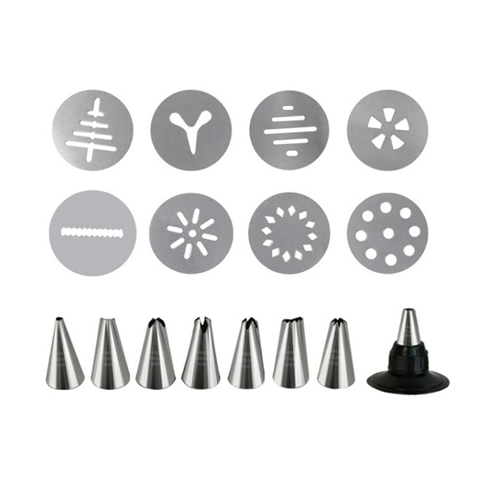 Cookie Press Set Stainless Steel Cookie Maker Biscuit Press Cookie Press