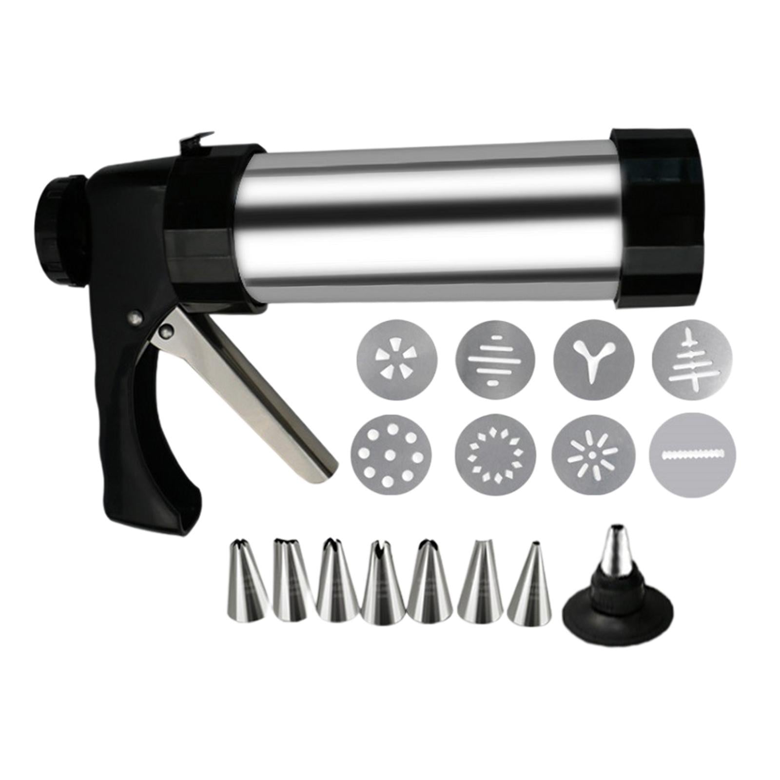 Cookie Press Set Stainless Steel Cookie Maker Biscuit Press Cookie Press