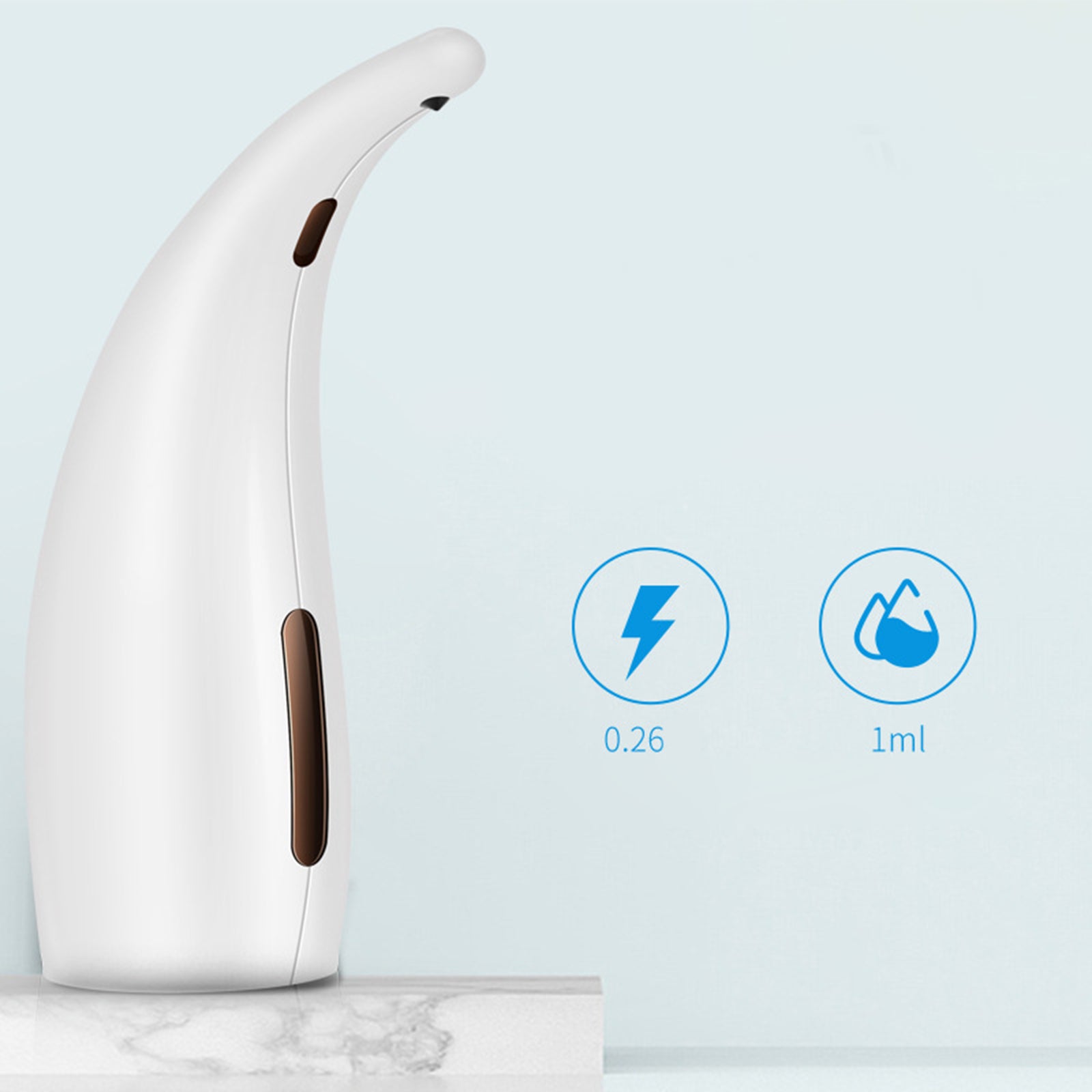 300ml Touch-Free Automatic Sensor Liquid Soap Dispenser Battery Operated
