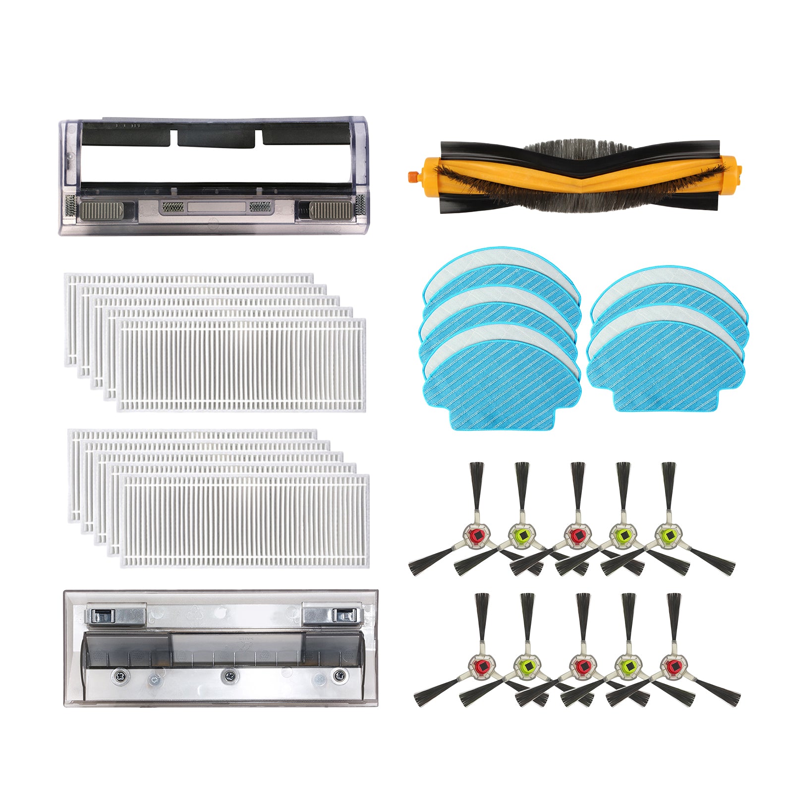 Robot Vacuum Replacement for dr92/95/97/98 Vacuum Cleaner 10 Side Brush
