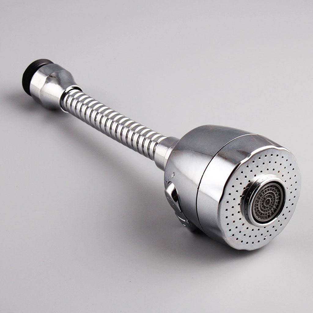 Kitchen Faucet Sink Pull Down Sprayer 360 Degree Swivel Spout Tap Household