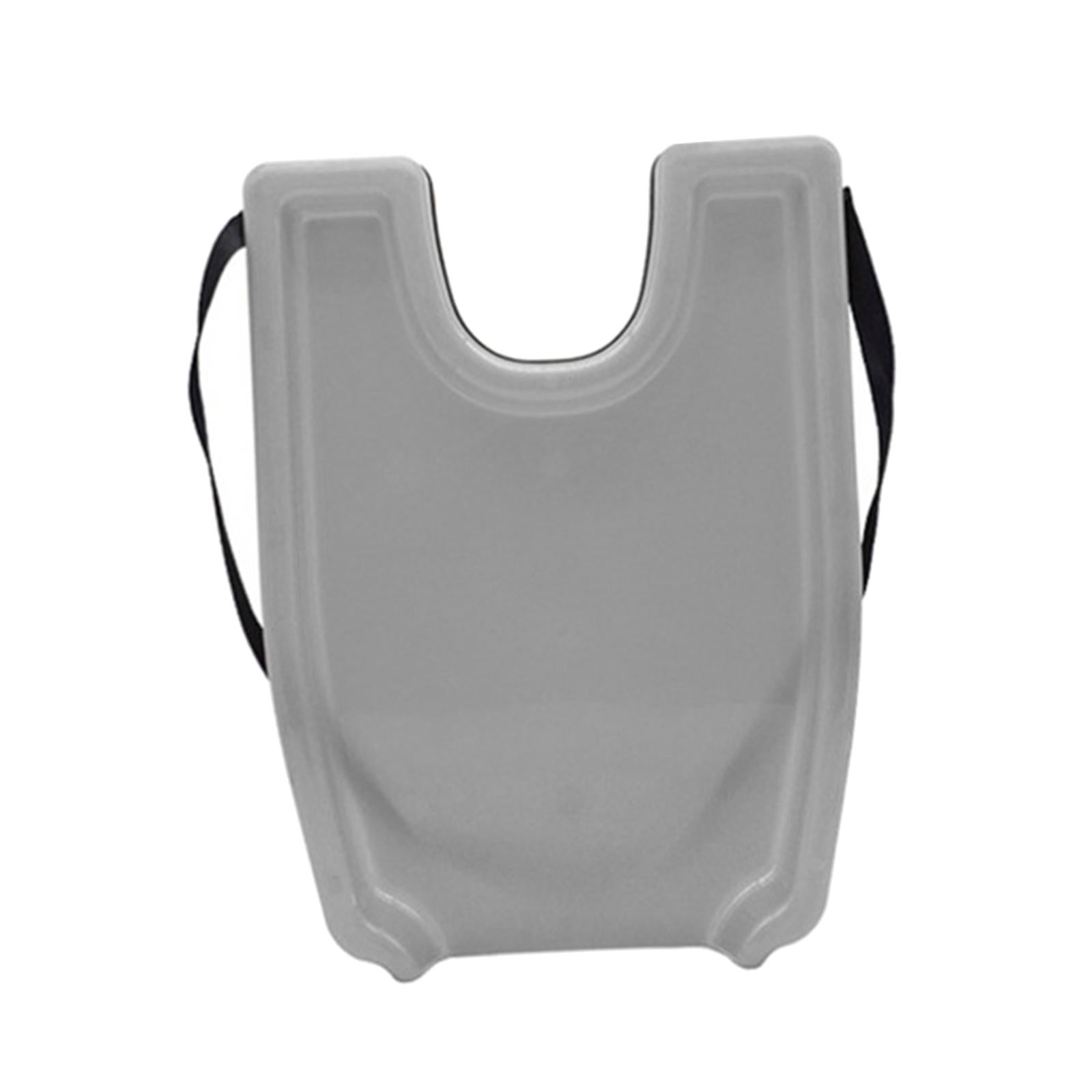 Portable Hair Shampoo Washing Tray Sink Bowl for Home for Patient Grey