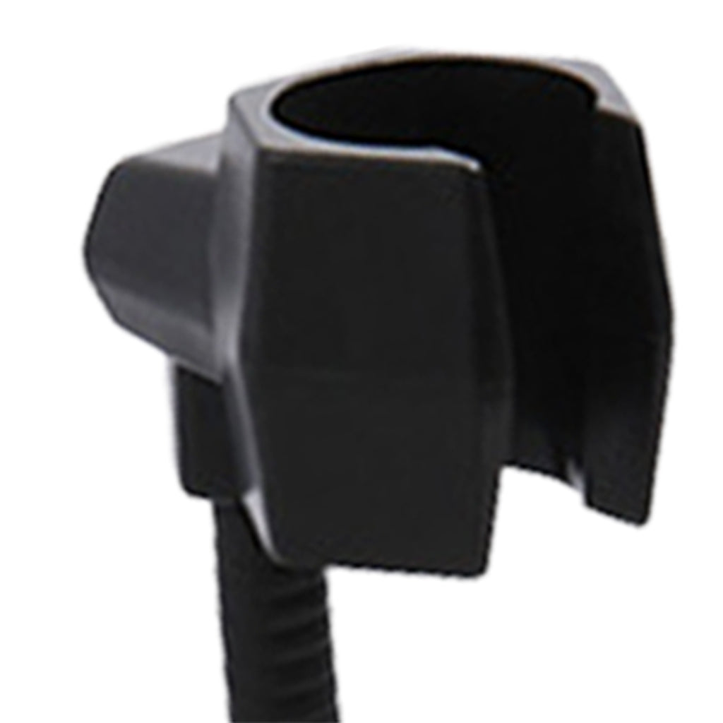 Adjustable Shower Head Holder Bathroom Wall Mount Bracket Stand Black