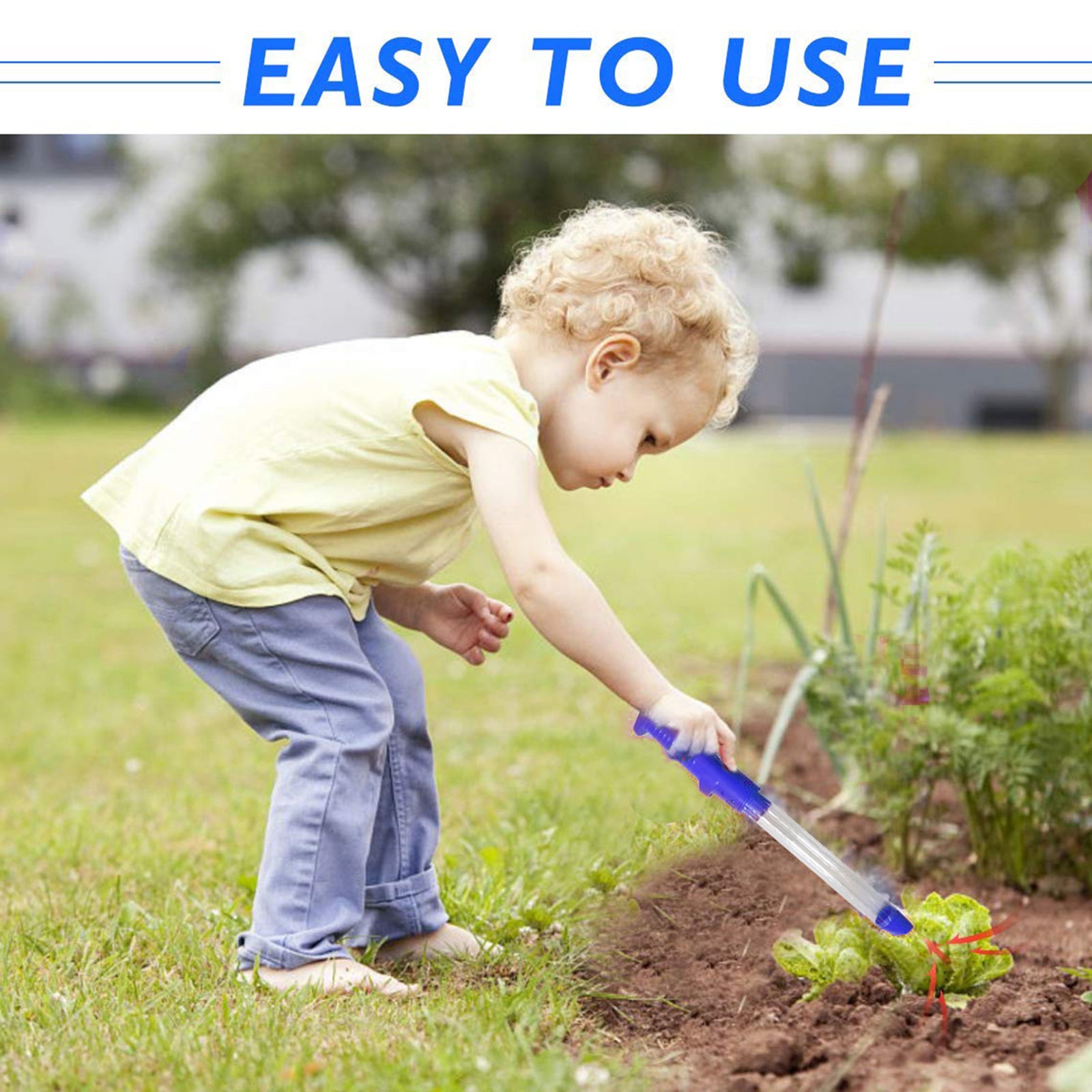 Powerful Handheld Vacuum Bug Catcher Catch Insect Sucking Electronic Catcher