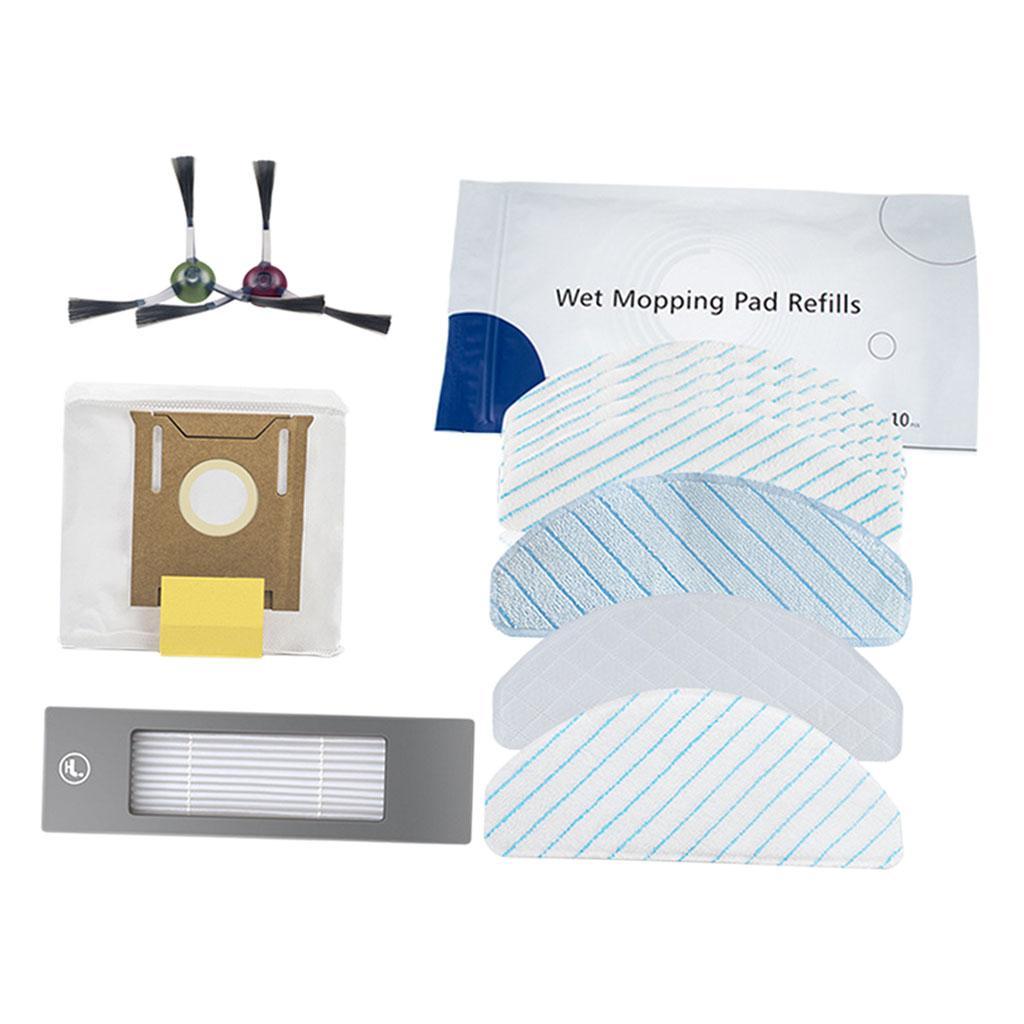 Vacuum Cleaner Spare Parts Accs Set for Sweeper Part Side Brush Dust Bag