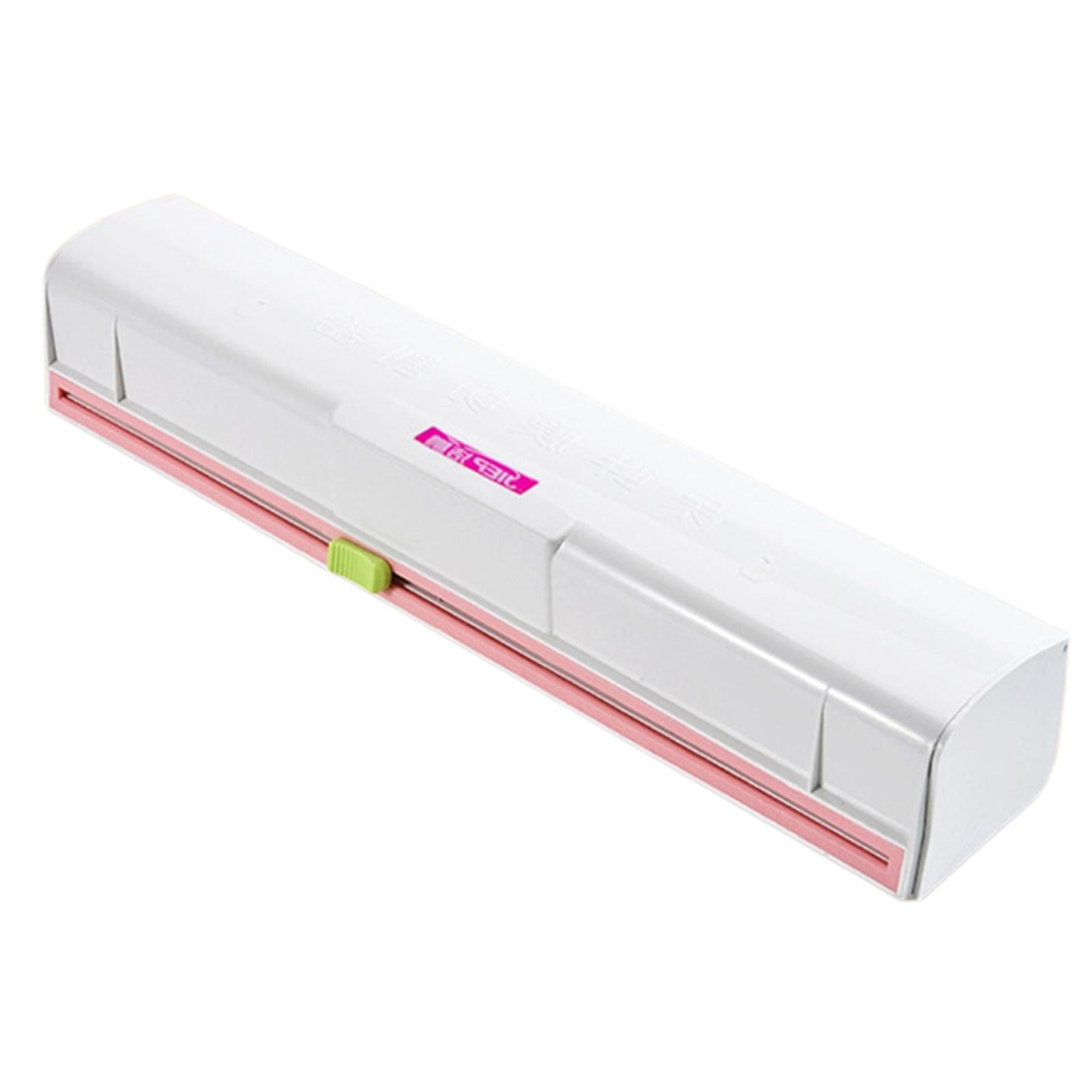 Reusable Wrap Cutter Cling Film Cutter Plastic Wrap Dispenser & Slide Cutter