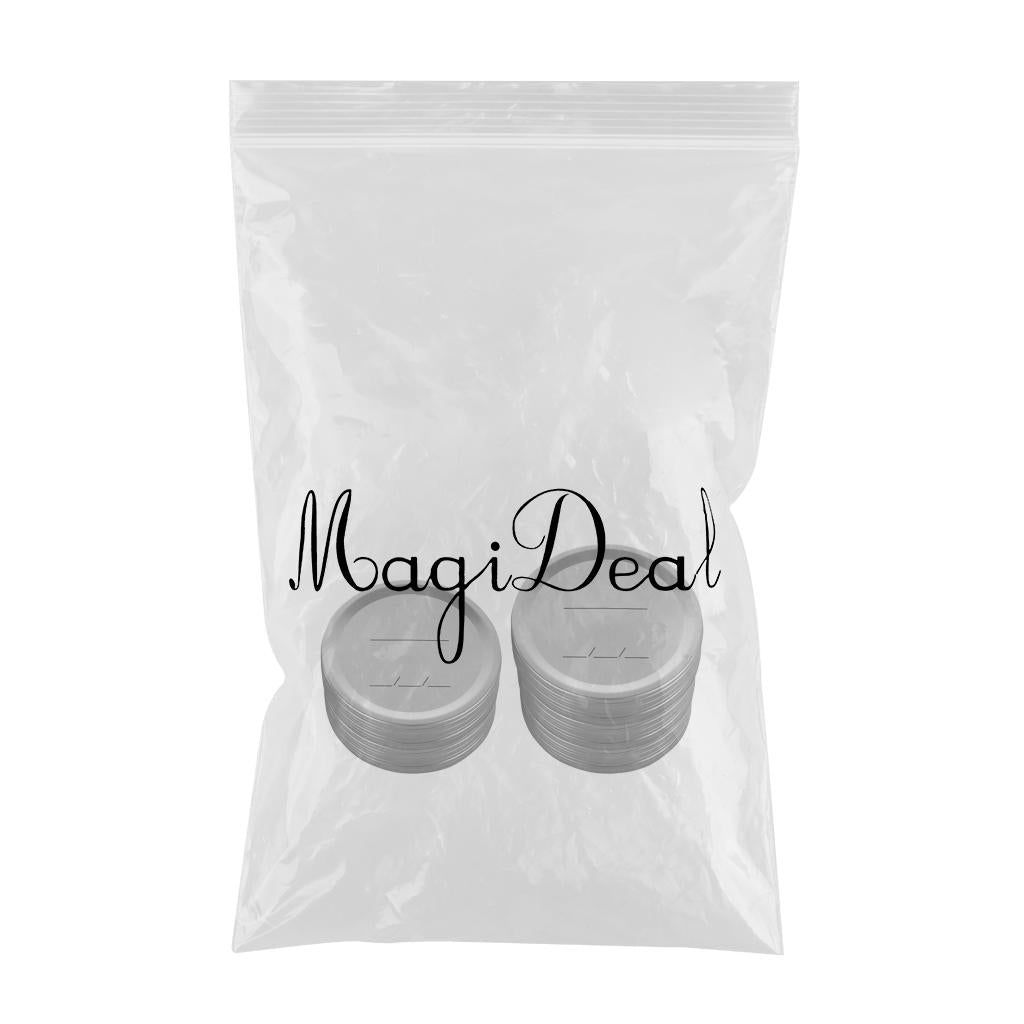 Canning Lids Canning Jar Caps Pickled Food Organizer Silver 86mm 50pcs
