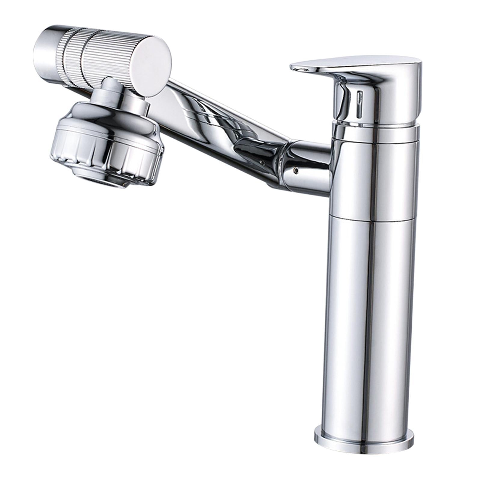 Bathroom Sink Faucet Water Tap Basin Faucet for Bathroom Silver