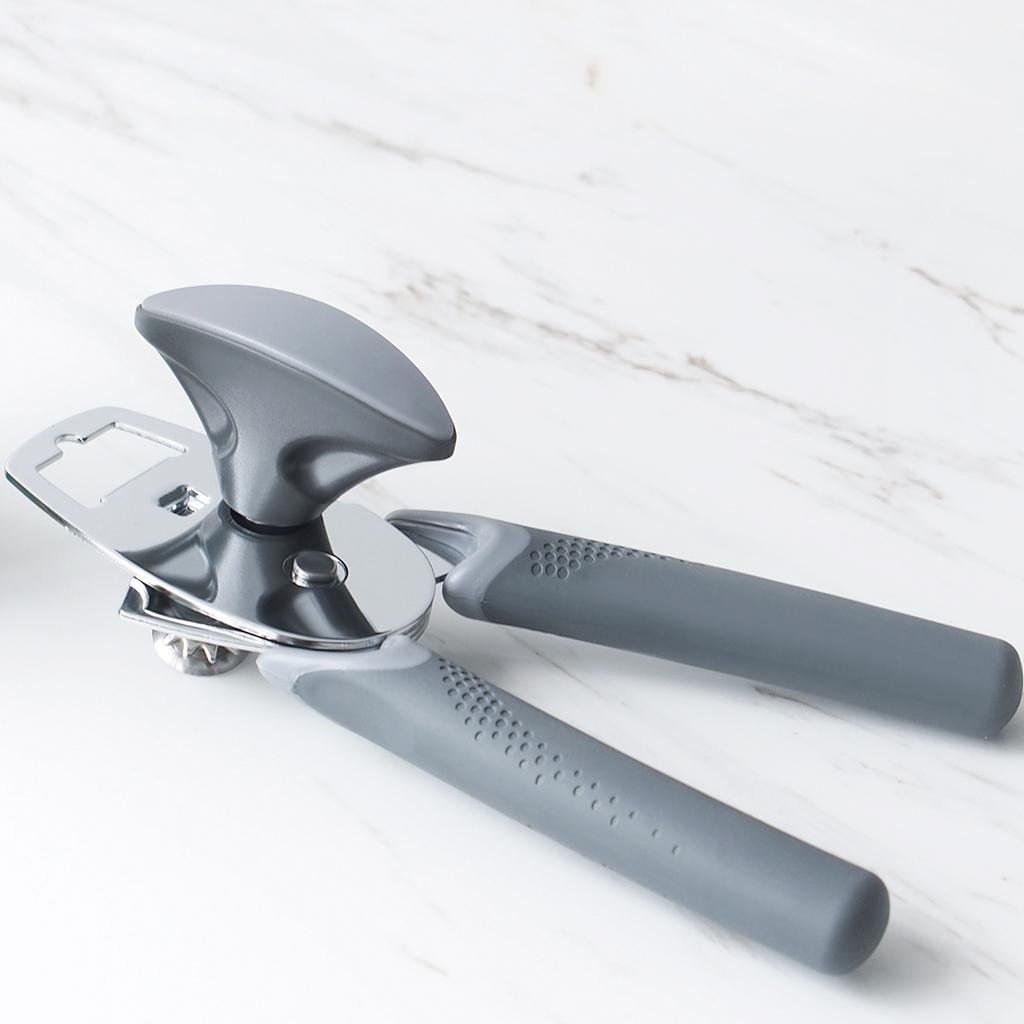 Professional Stainless Manual Can Opener Hand Grip Anti Slip Bottle Opener