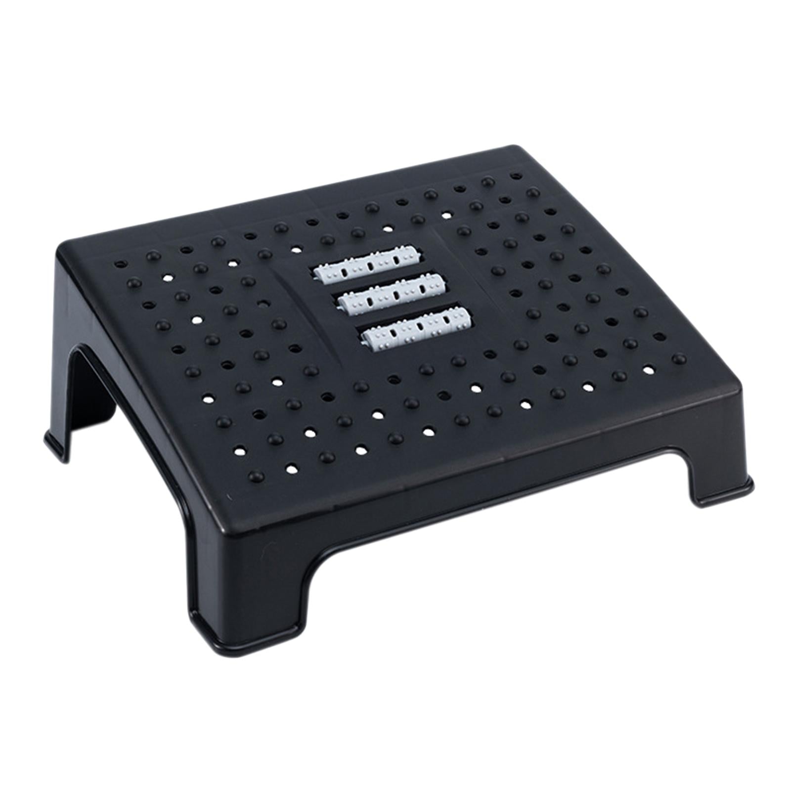 Under Desk Footrest Ergonomic Comfort Non-Skid Bottom Foot Stool for Gaming