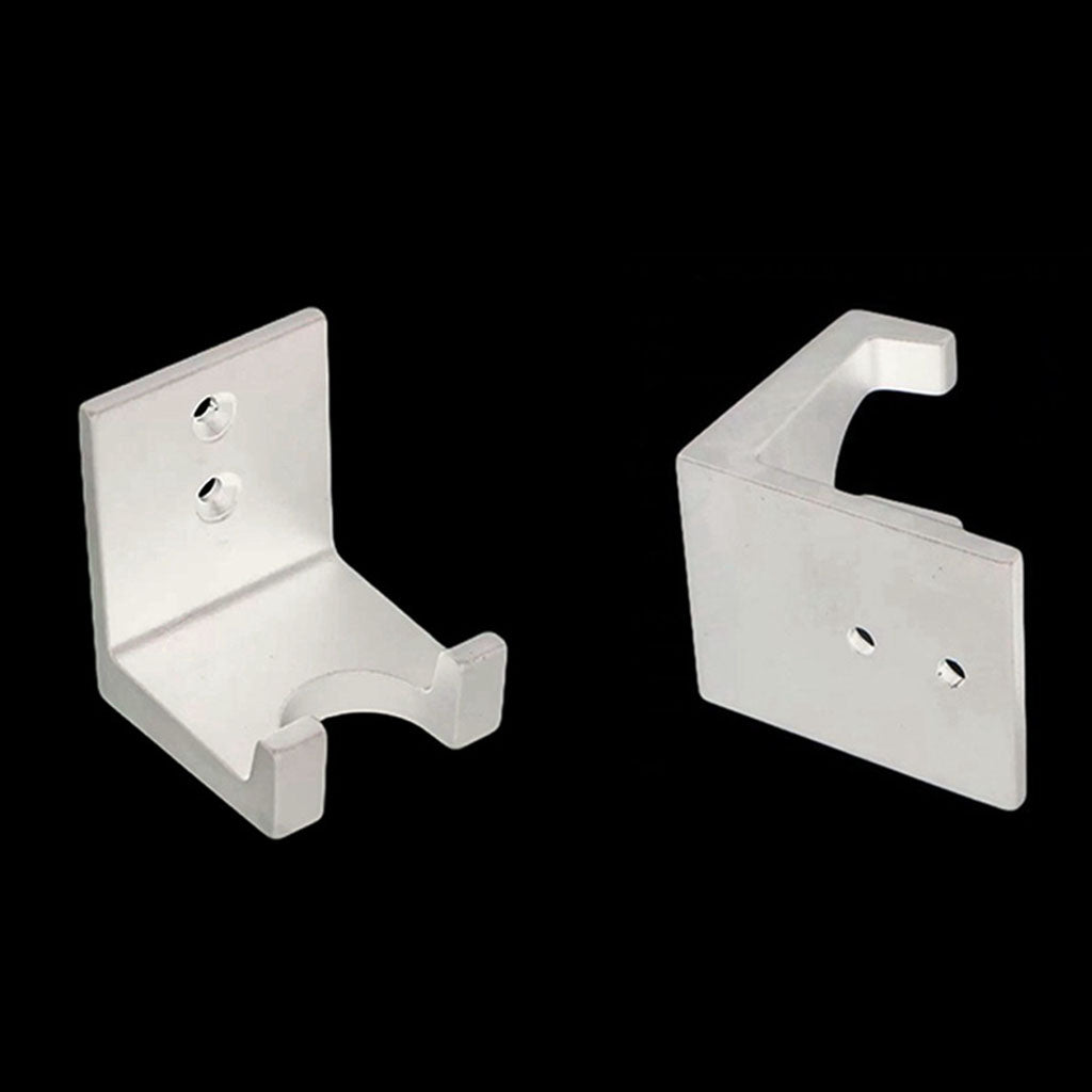 Coffee Portafilter Wall Rack Wall Mounted for 51MM/54MM/58MM Kitchen Tools Silver