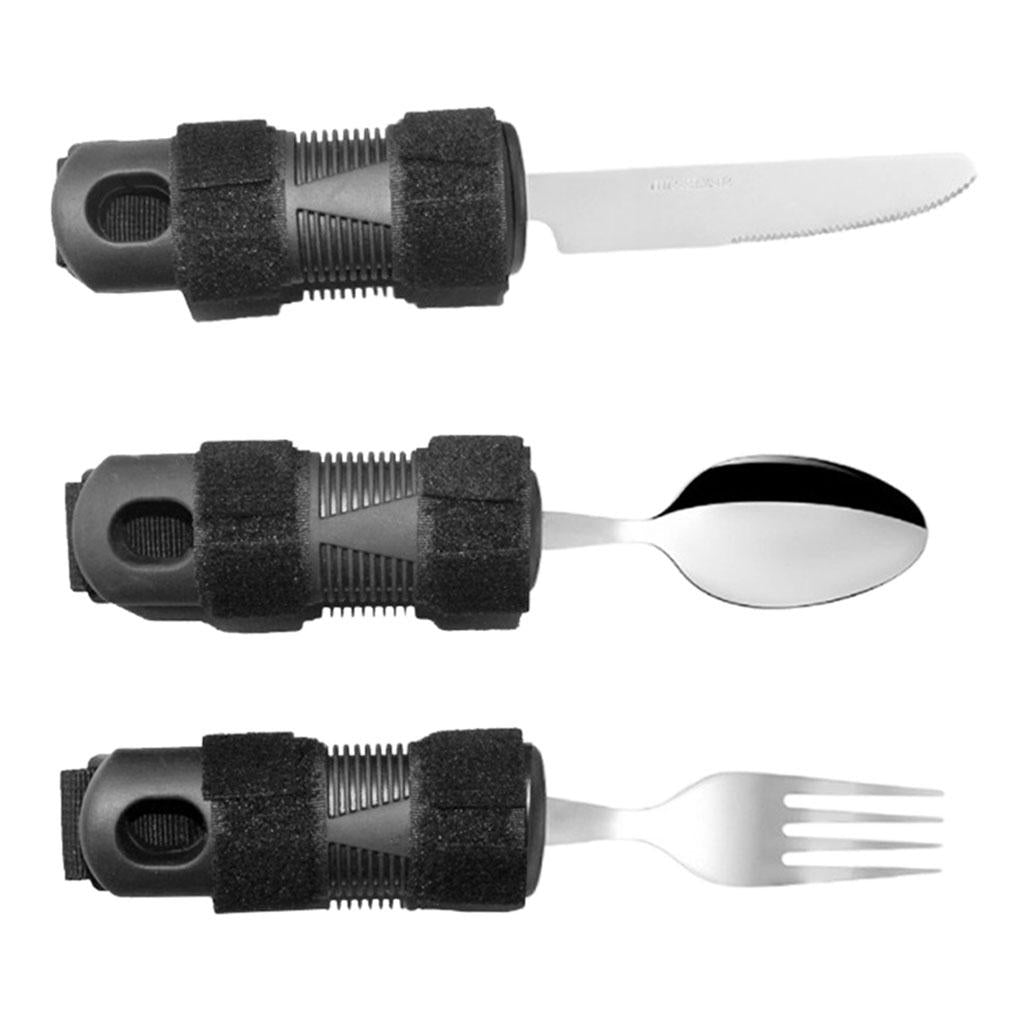 Disabled Auxiliary Tableware Anti-shake Self-help for Parkinsons Stroke Spoon Fork Knives