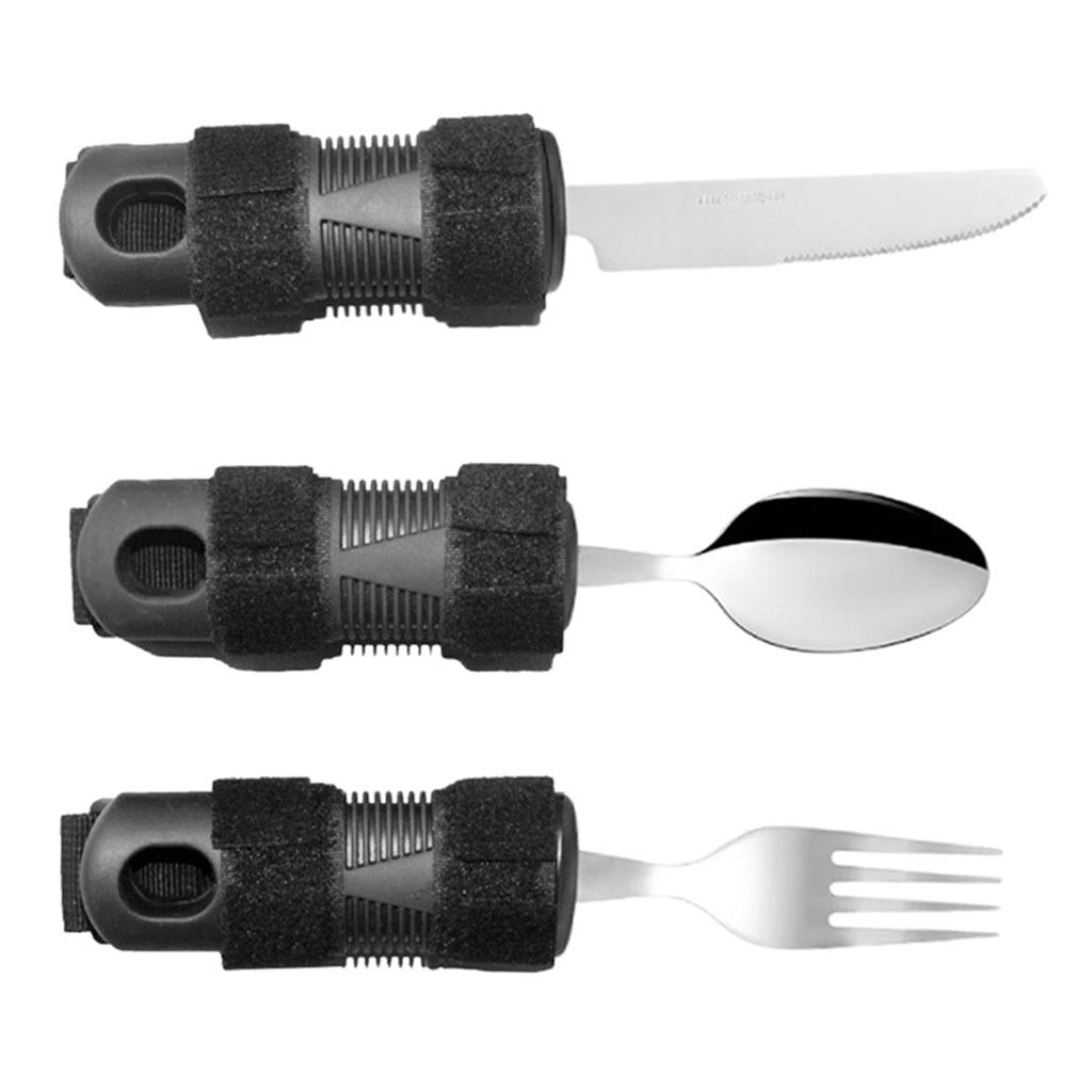 Disabled Auxiliary Tableware Anti-shake Self-help for Parkinsons Stroke Spoon Fork Knives