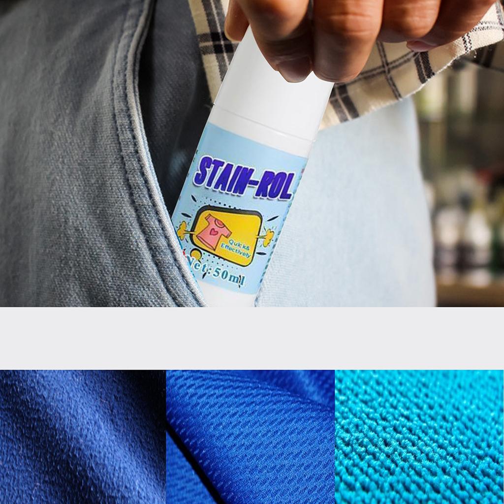 Portable Clothes Cleaner Stain Removing 50ml for Food Stains Beverages Home