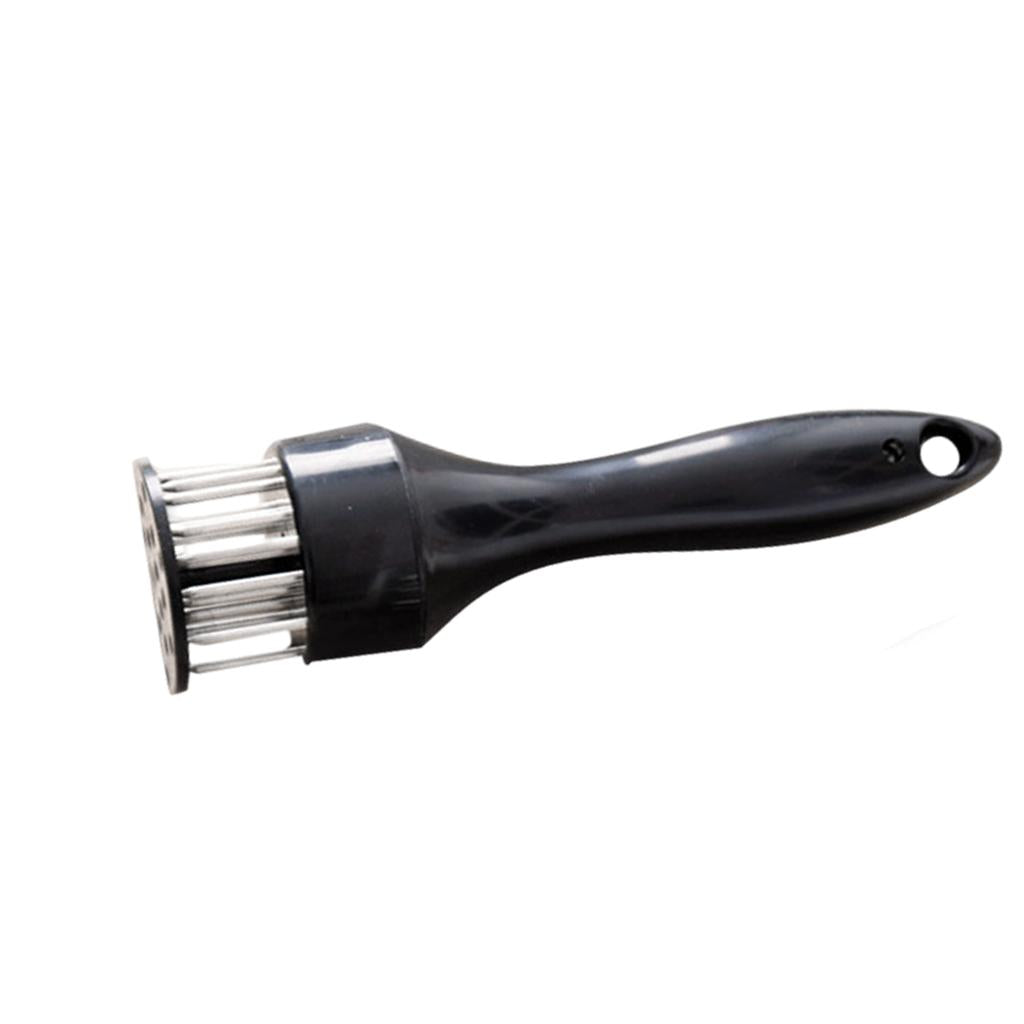 Meat Needle Gadgets Marinade Tenderizing Stainless Stee for Household black