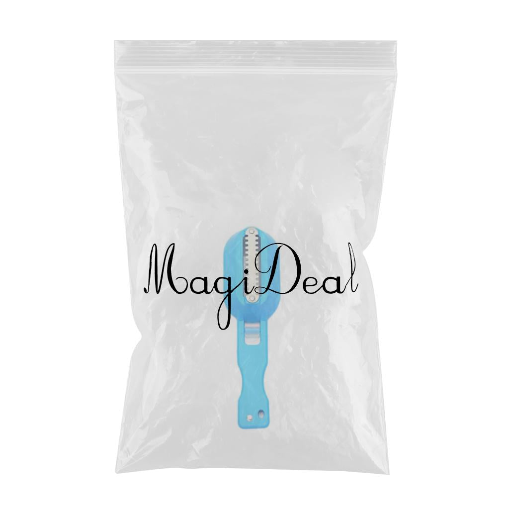 Multifuntion Practical Fish Scaler Brush Easily Remove Scraper Easily Remove Blue