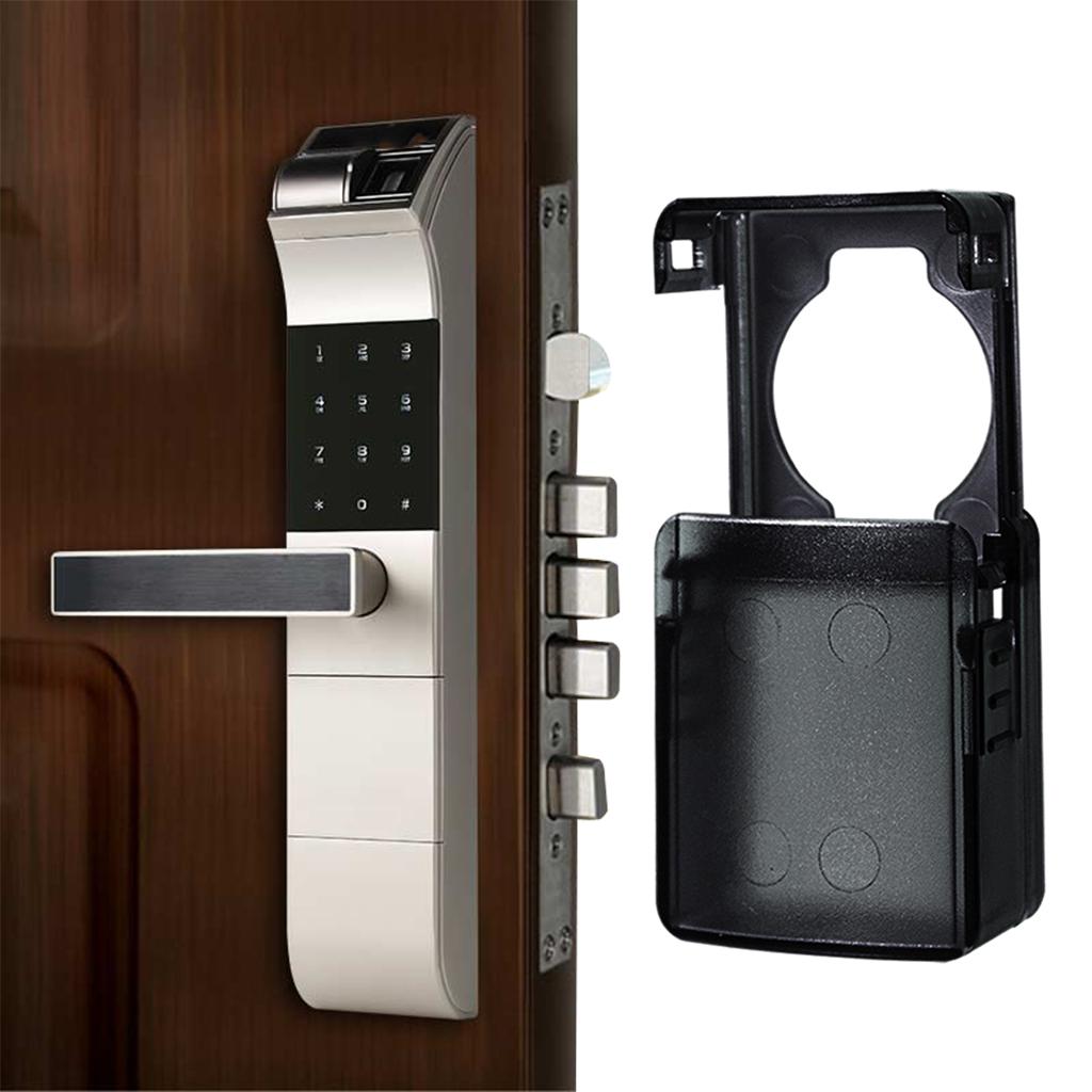 Childproof Door Knob Cover Finger Guard No Drilling for Baby Safety Products Black Frosted