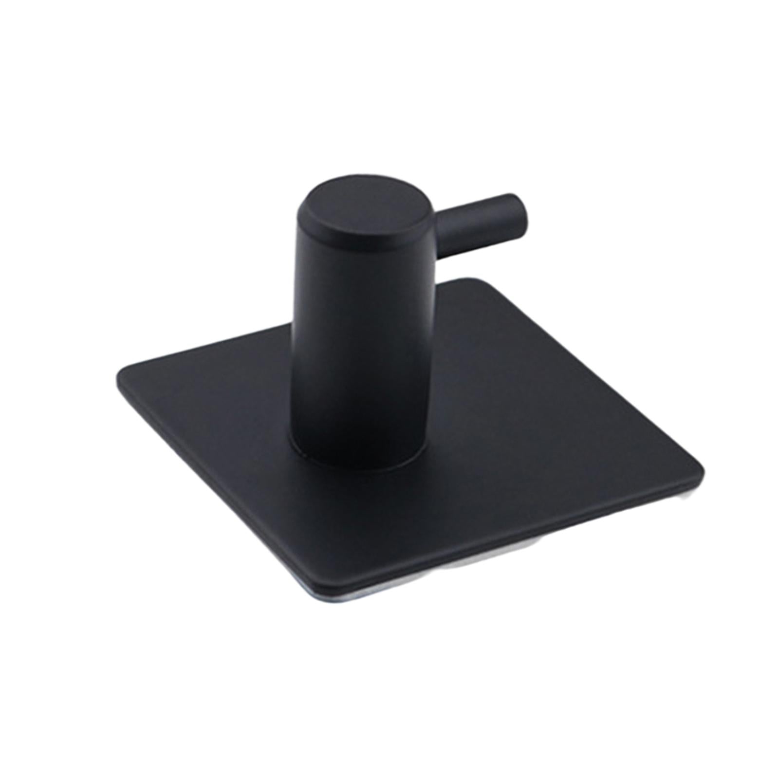 304Stainless steel hook strong adhesive door rear coat hook 12-1-S Black